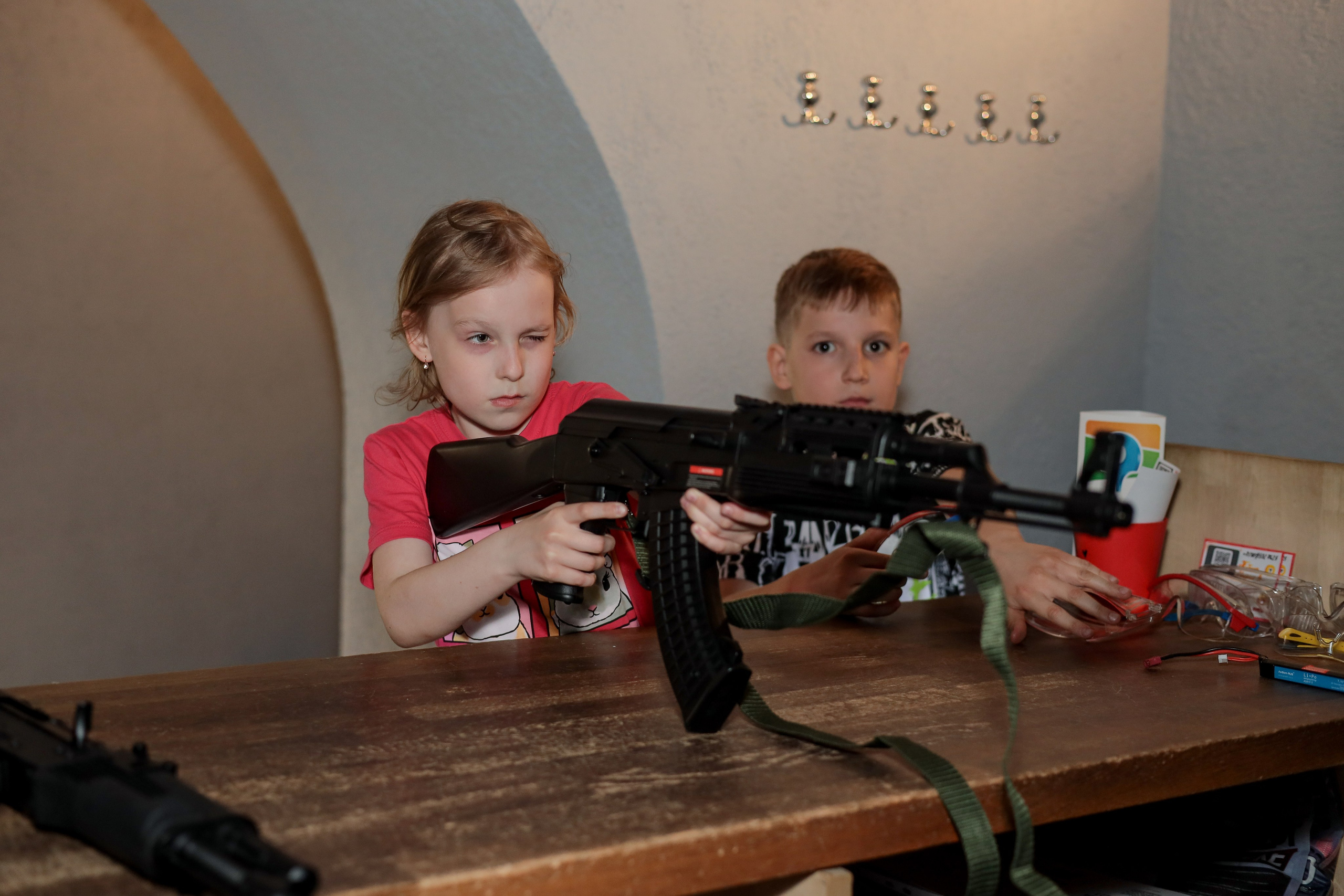 День рождение в стрелковом клубе. Фотограф Надршина Лилия