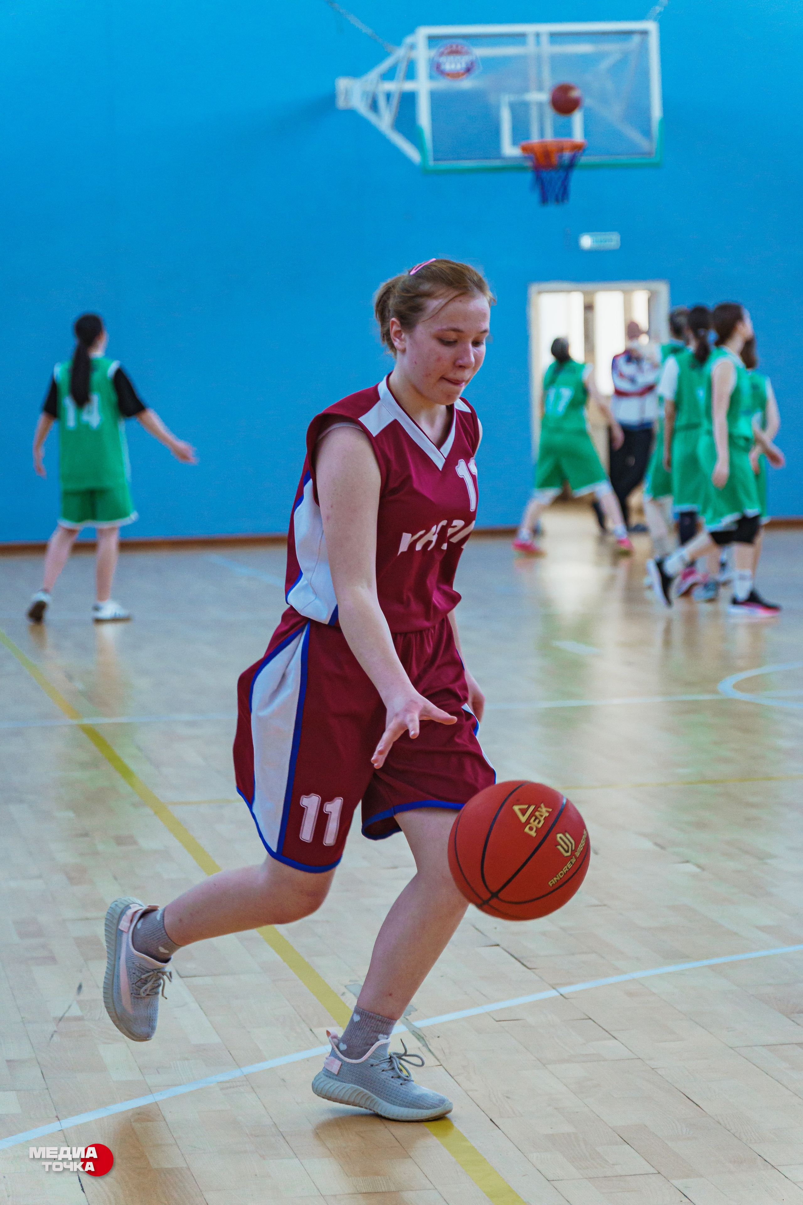 Краевые соревнования по баскетболу среди девушек. Прохоров Вячеслав — создатель медиа контента в Краснодаре
