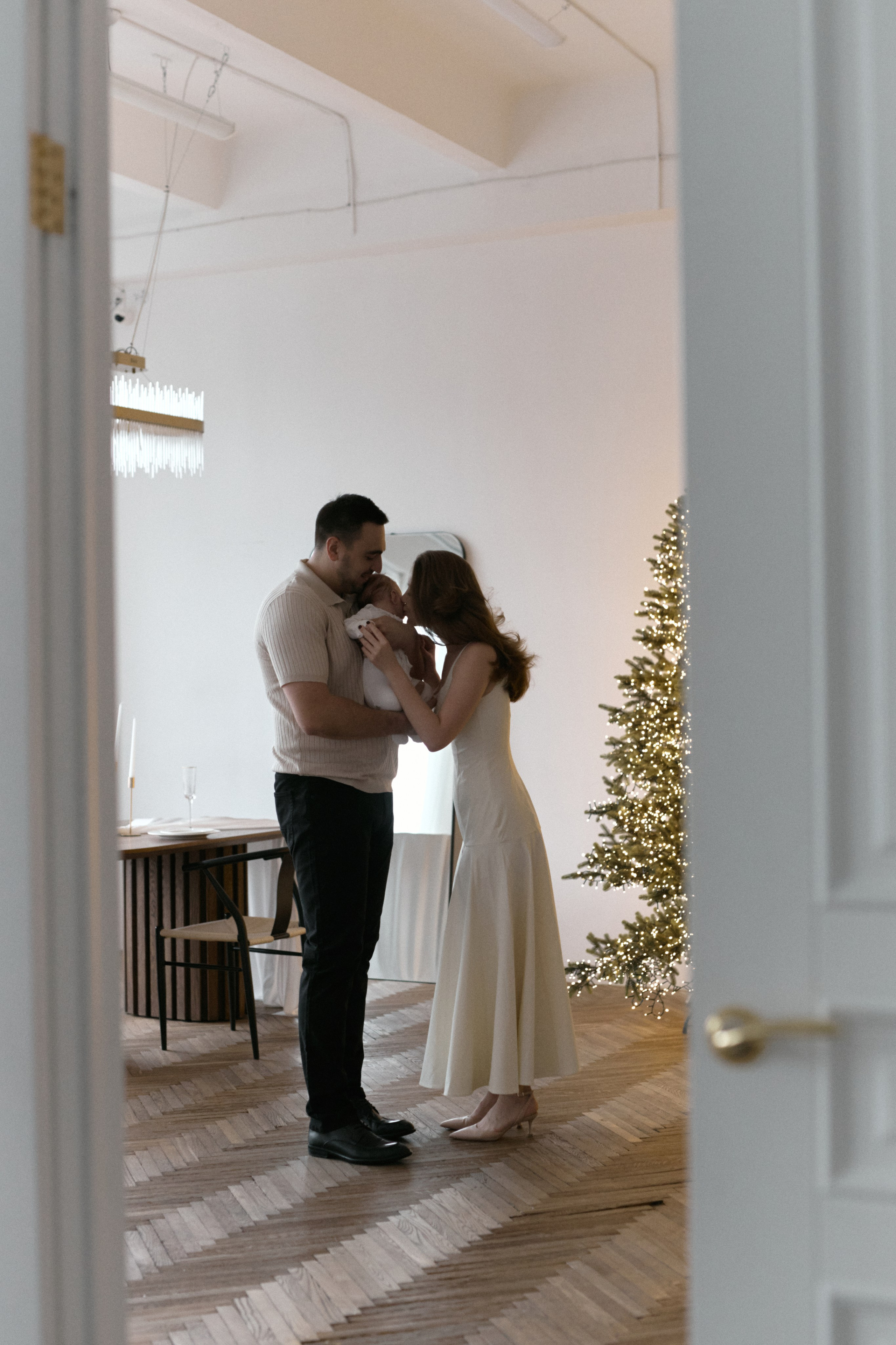 Олег + Настя + София