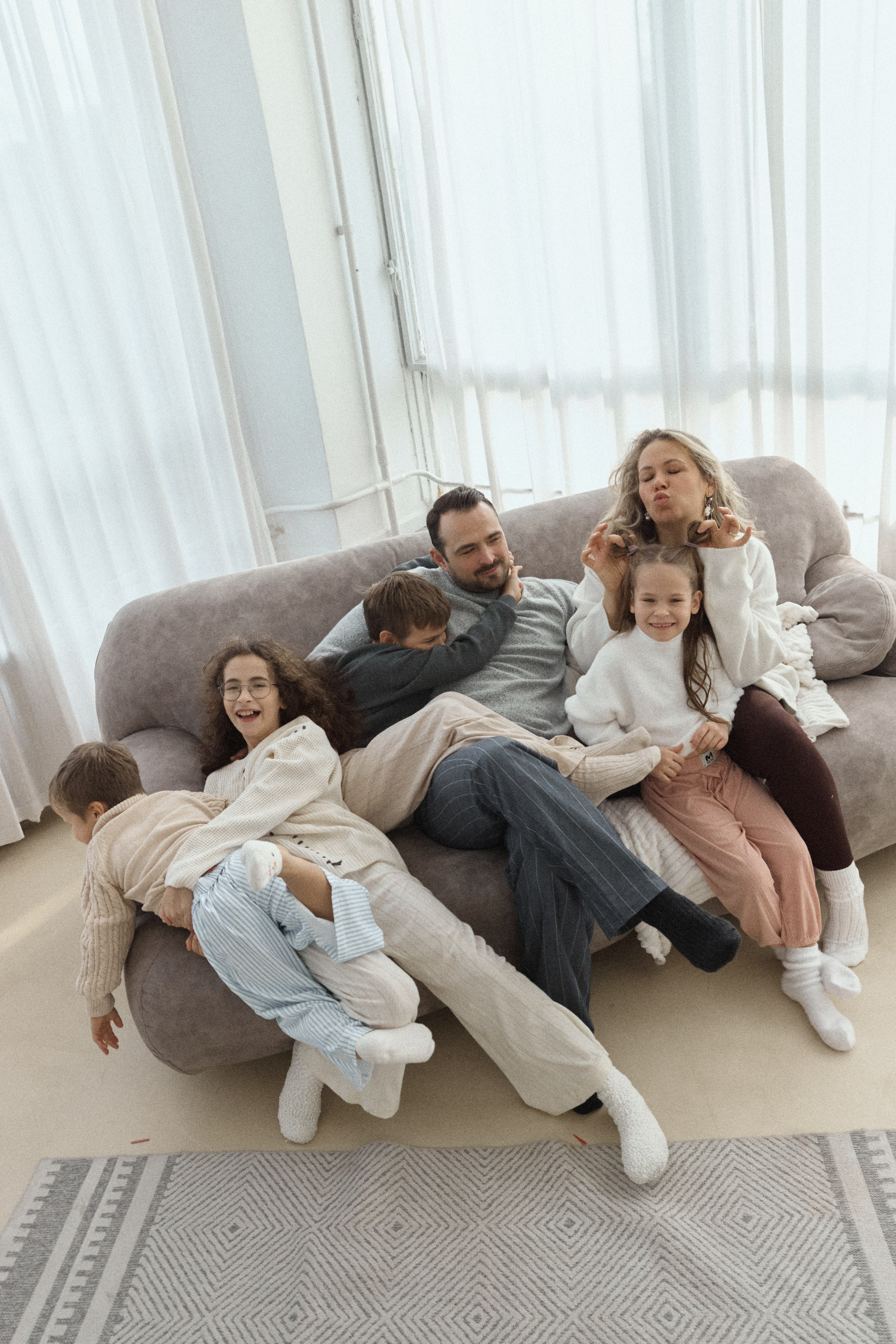 Данила + Нэлла + Василиса + Антон + Алиса + Платон. Семейный и детский фотограф Юлия Шох