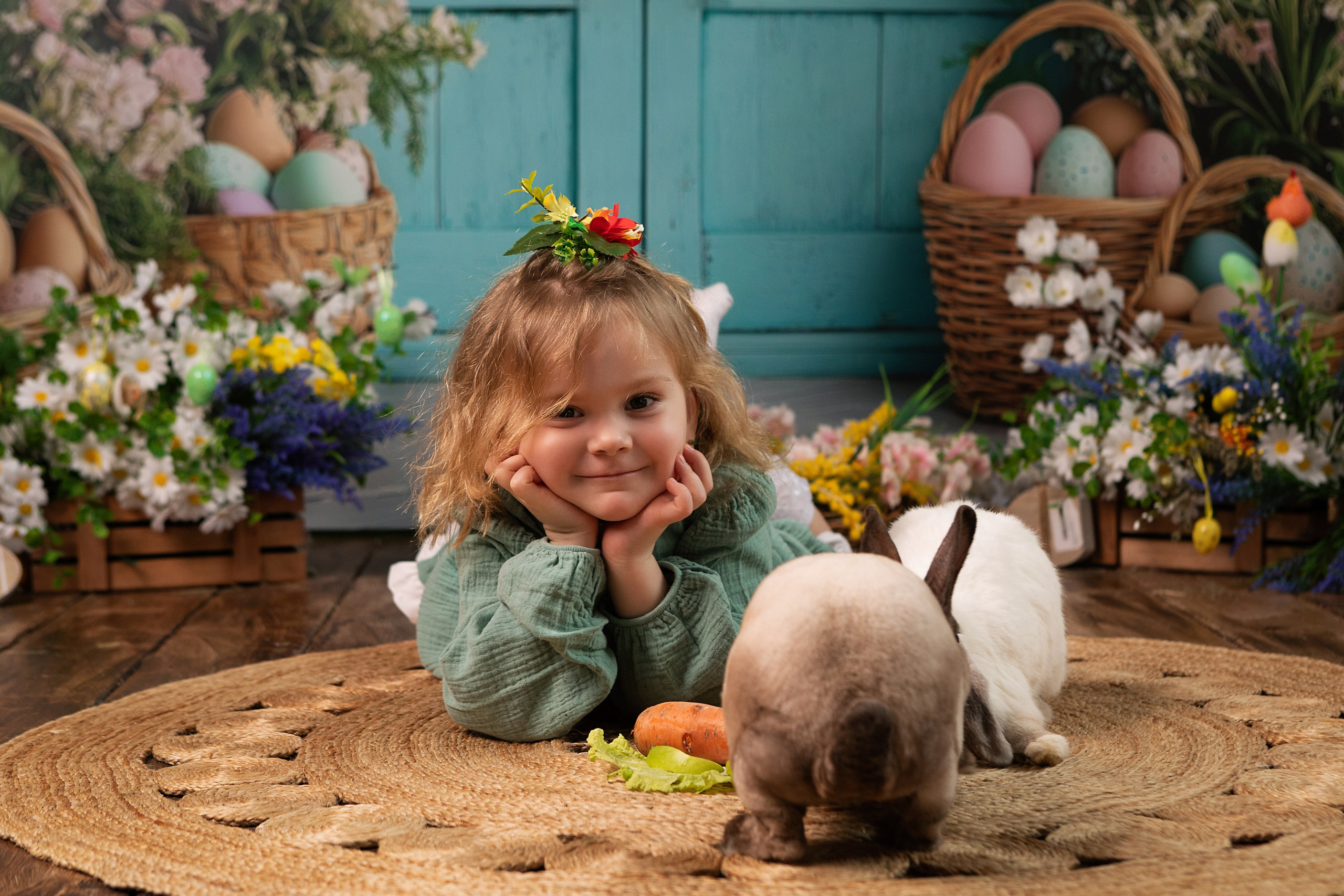 Фотопроект Пасхальный с кроликами. ФОТОГРАФ НА ГОДИК, БЕРЕМЕННОСТИ, НОВОРОЖДЕННЫХ, КРЕЩЕНИЯ МОСКВА