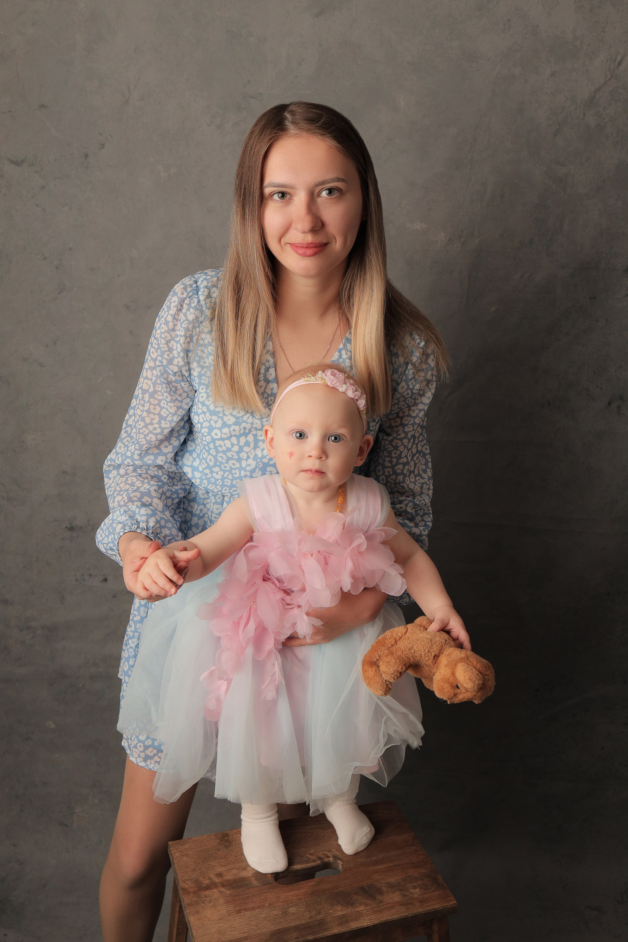 Полиночка, 1 годик. Фотограф новорожденных в Новокузнецке Анна Горошникова