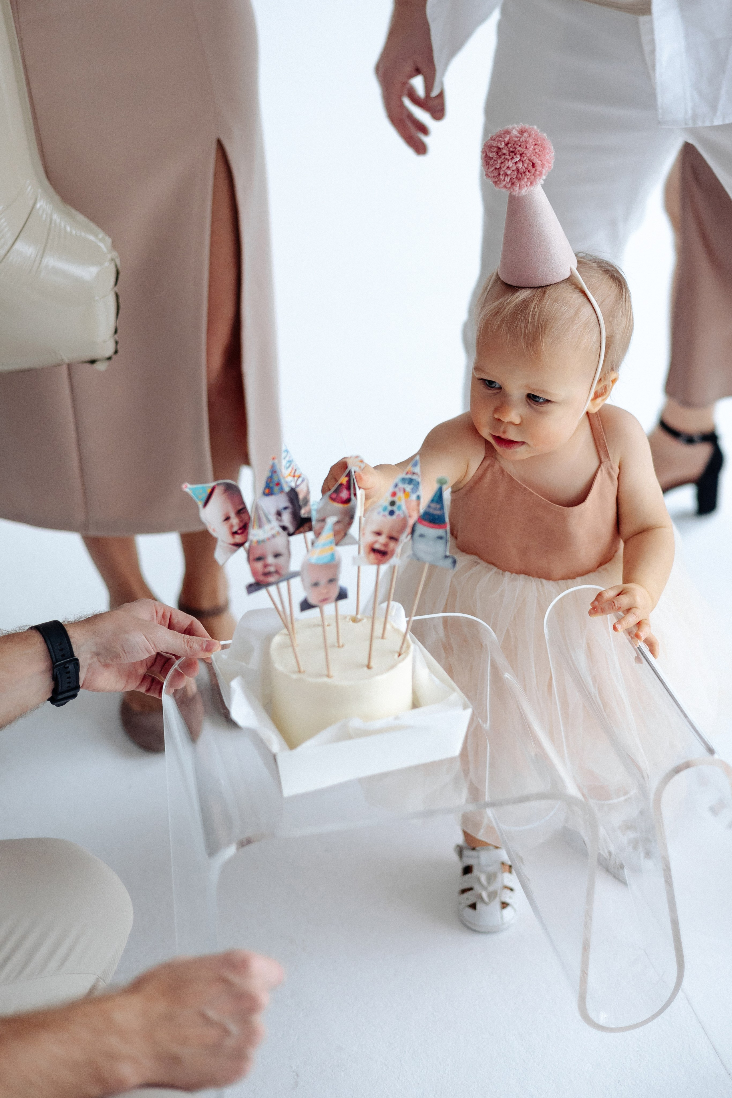 Фотосессия в честь 1 годика Яны. Семейный фотограф в Москве Марина Петра