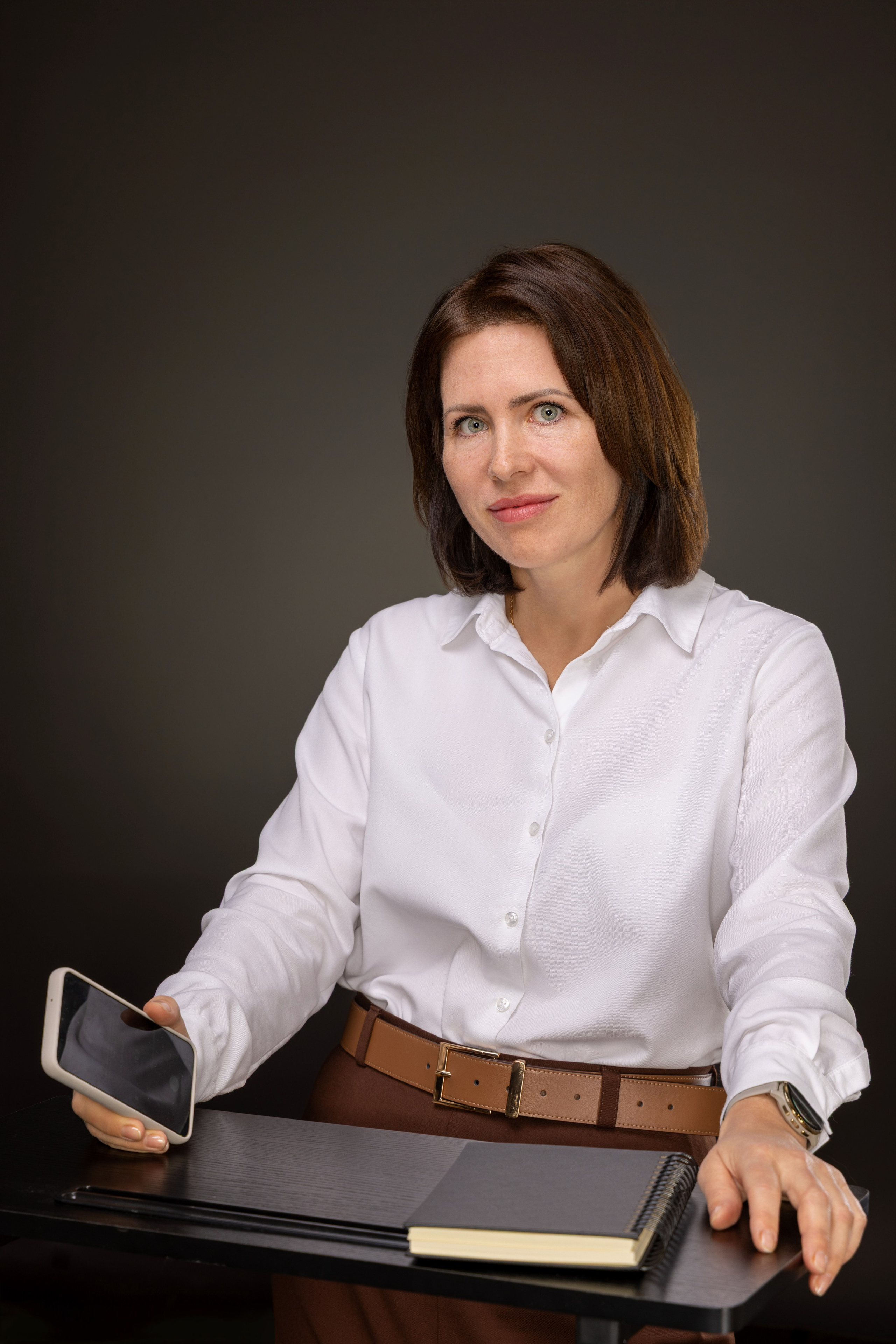 Екатерина, деловой фотосет. Фотограф Андрей Зикеев, фотостудия AzArt Studio в Москве