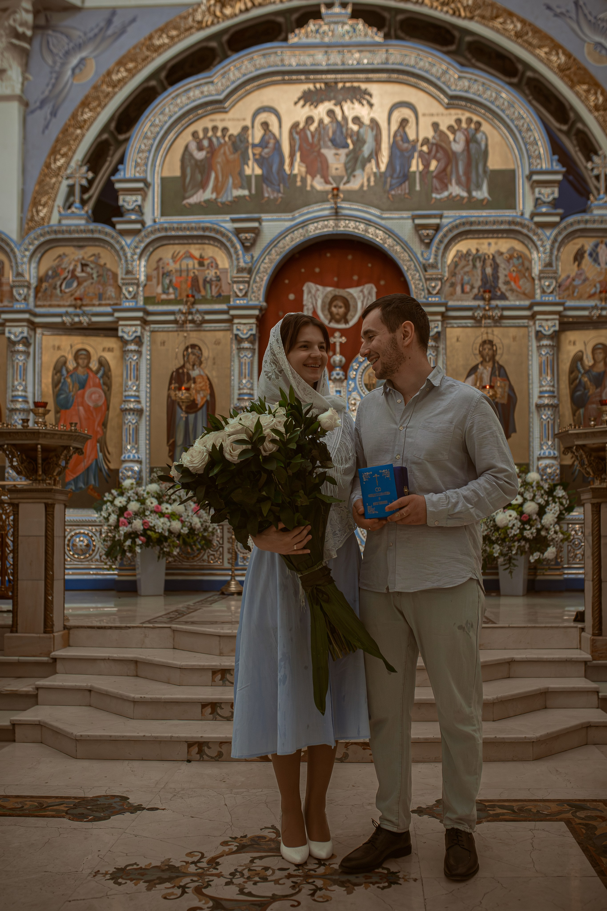 венчание в Успенском соборе Ташкенте