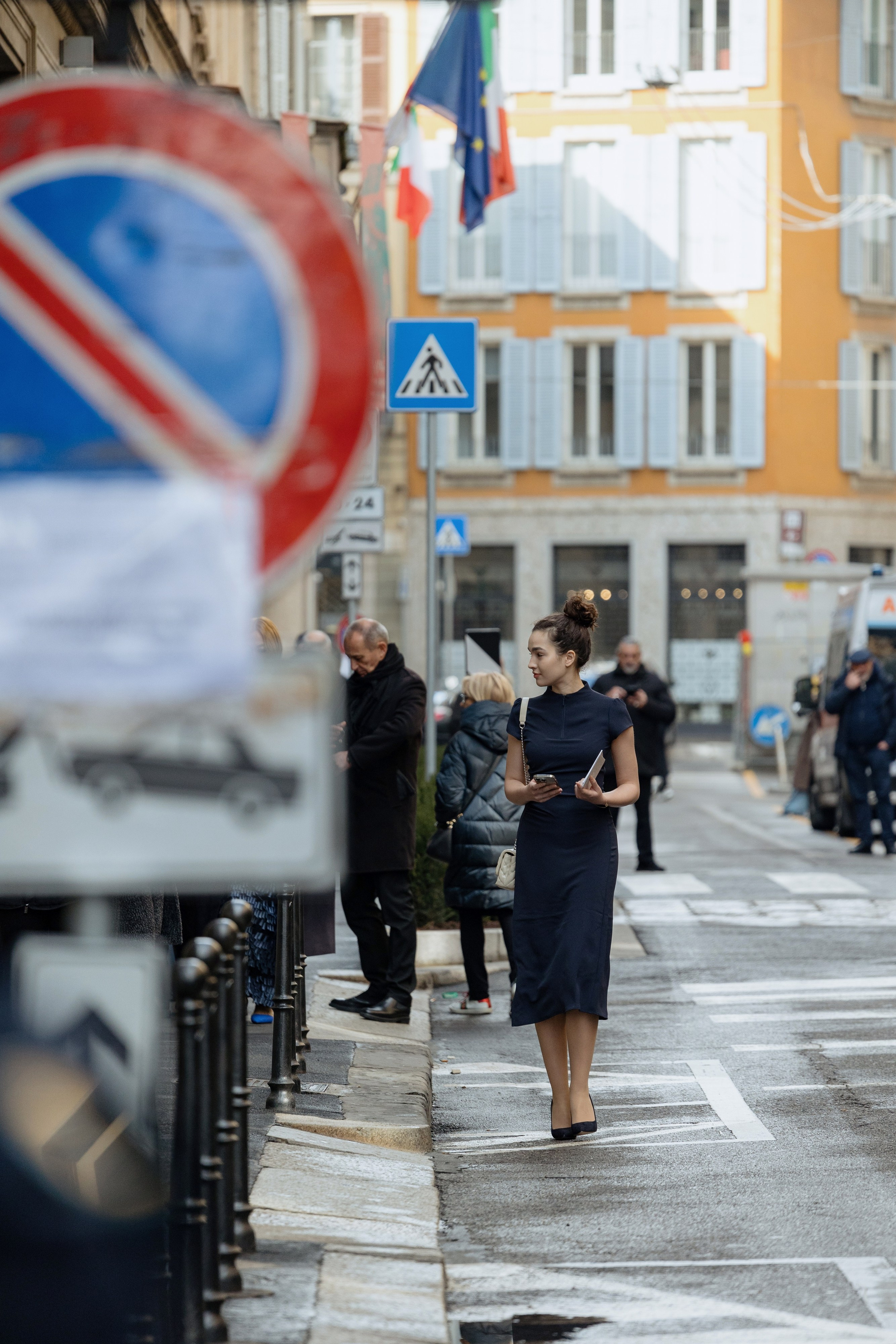 ARMANI MFW FALL/WINTER 24/25. Photographer in Milan Ivan Goncharov
