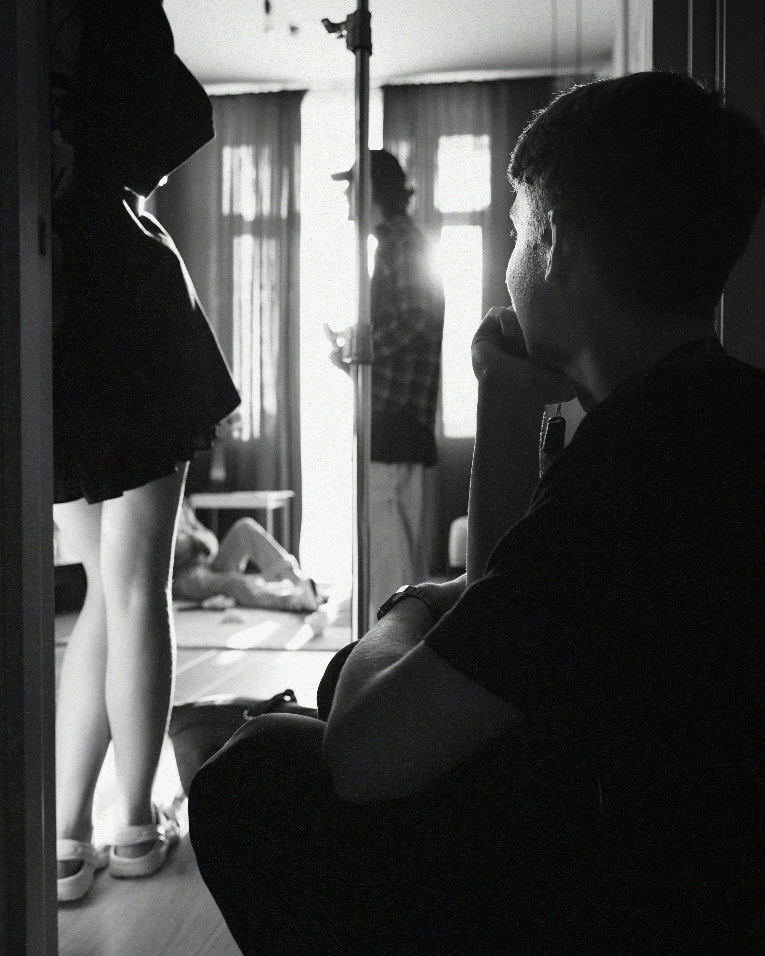 Filming a movie, backstage. Katyavasileva