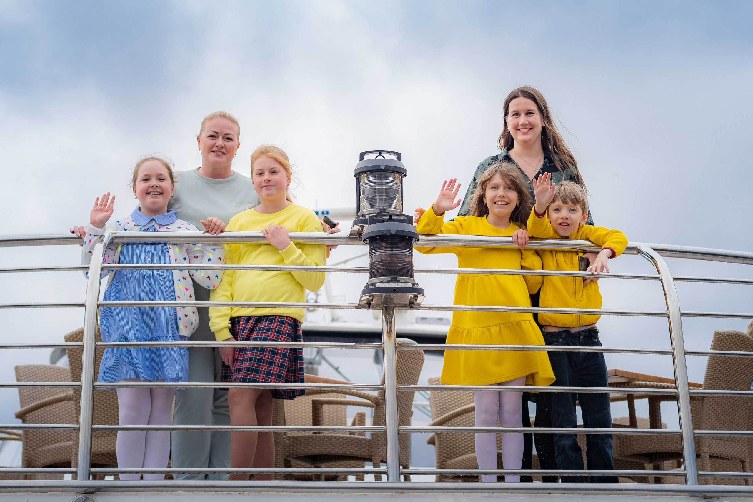 Выпускной на теплоходе. 4 класс