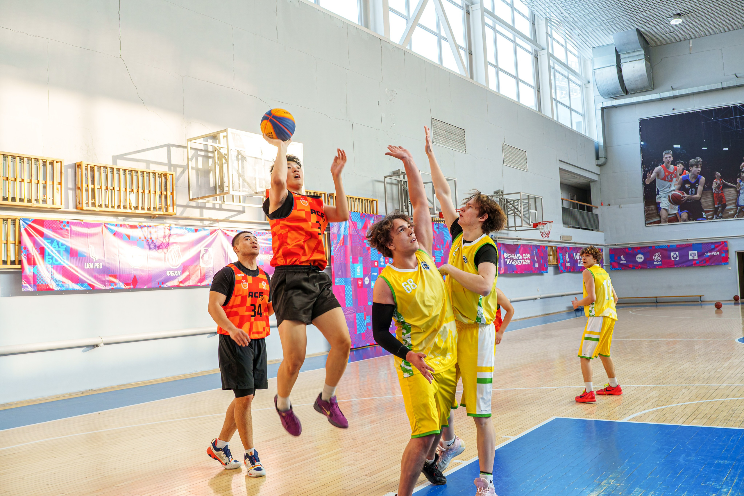 Турнир по баскетболу 3 на 3. Газпром. Репортажный фотограф Владислав Остерман