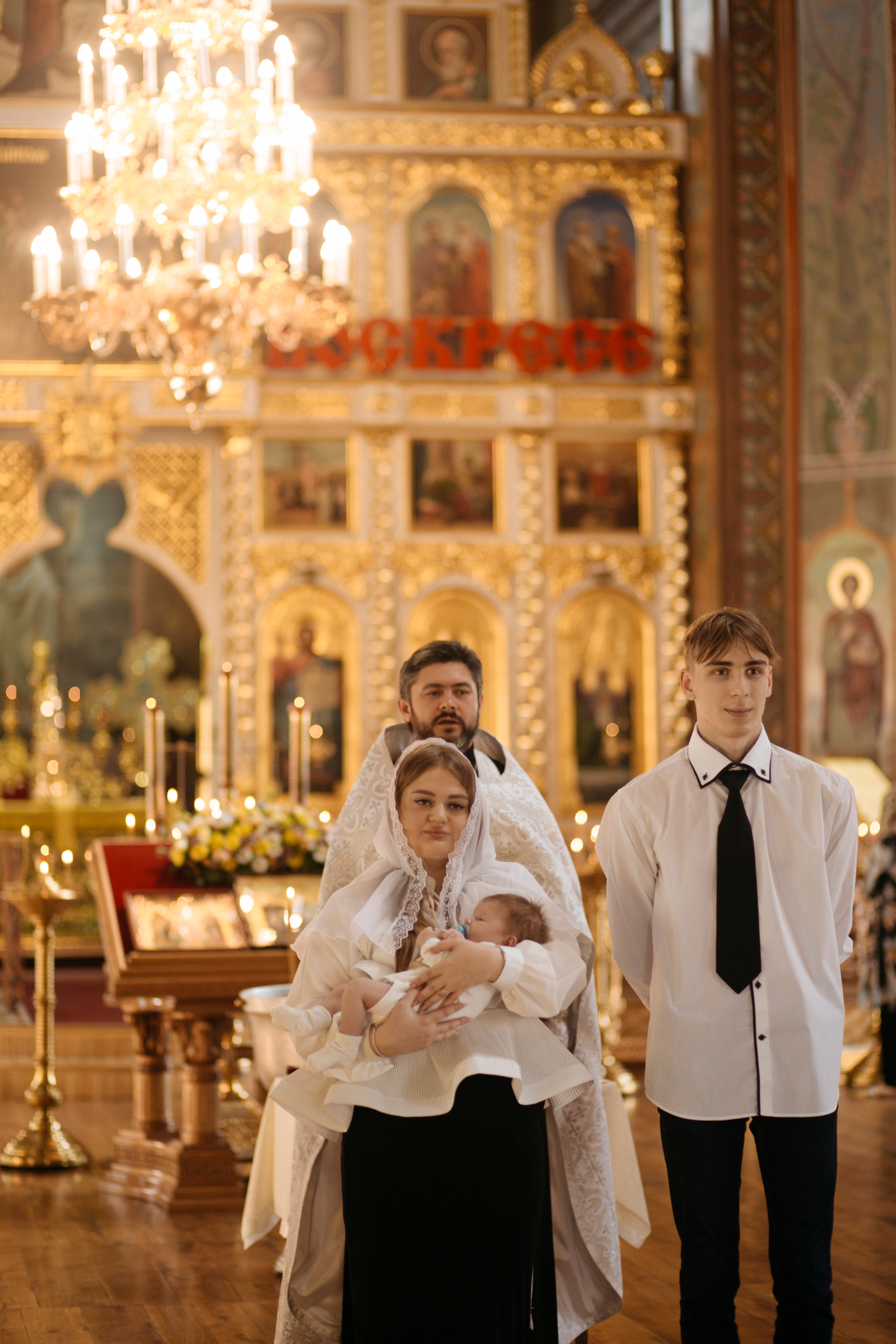 Крещение Артёма. Самый теплый фотограф в Краснодаре Рябоконь Ксения