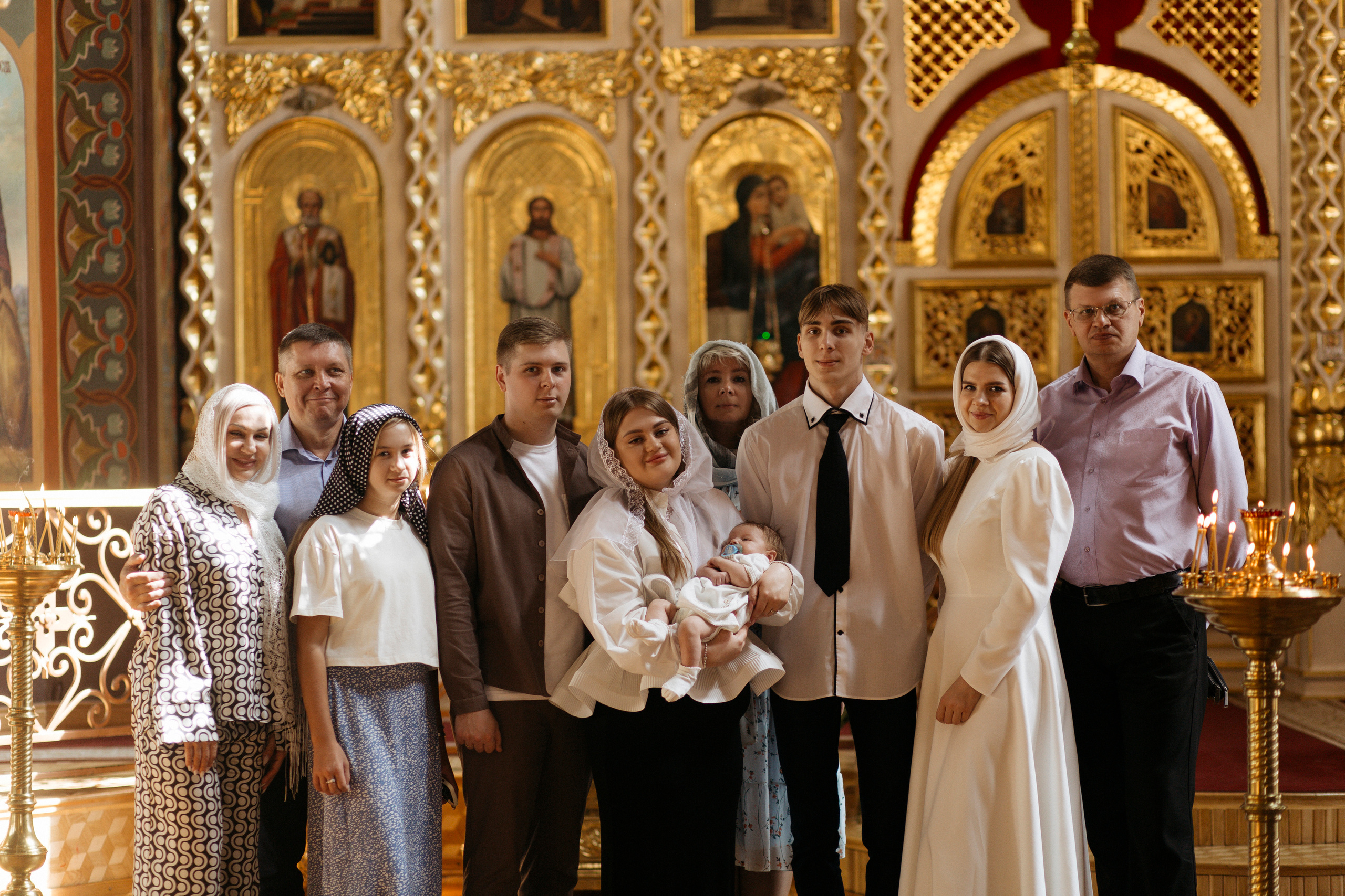 Крещение Артёма. Самый теплый фотограф в Краснодаре Рябоконь Ксения