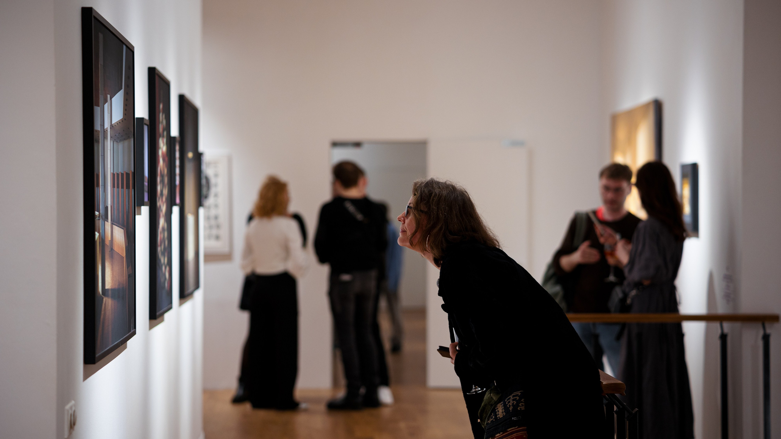 Открытие выставки | Центр современного искусства № 9. Репортажный фотограф Семён Борисов | Москва