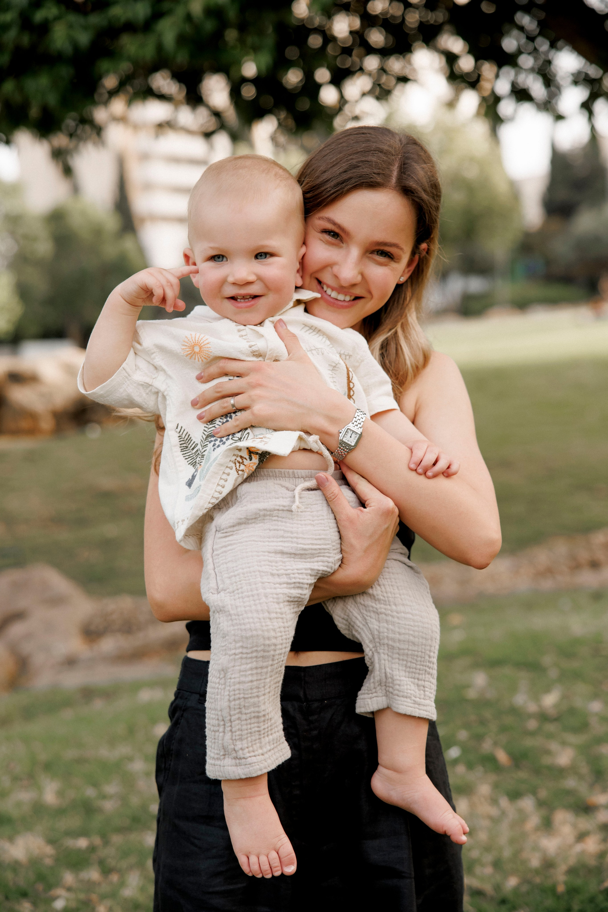 One year old at home. Wedding and family photographer