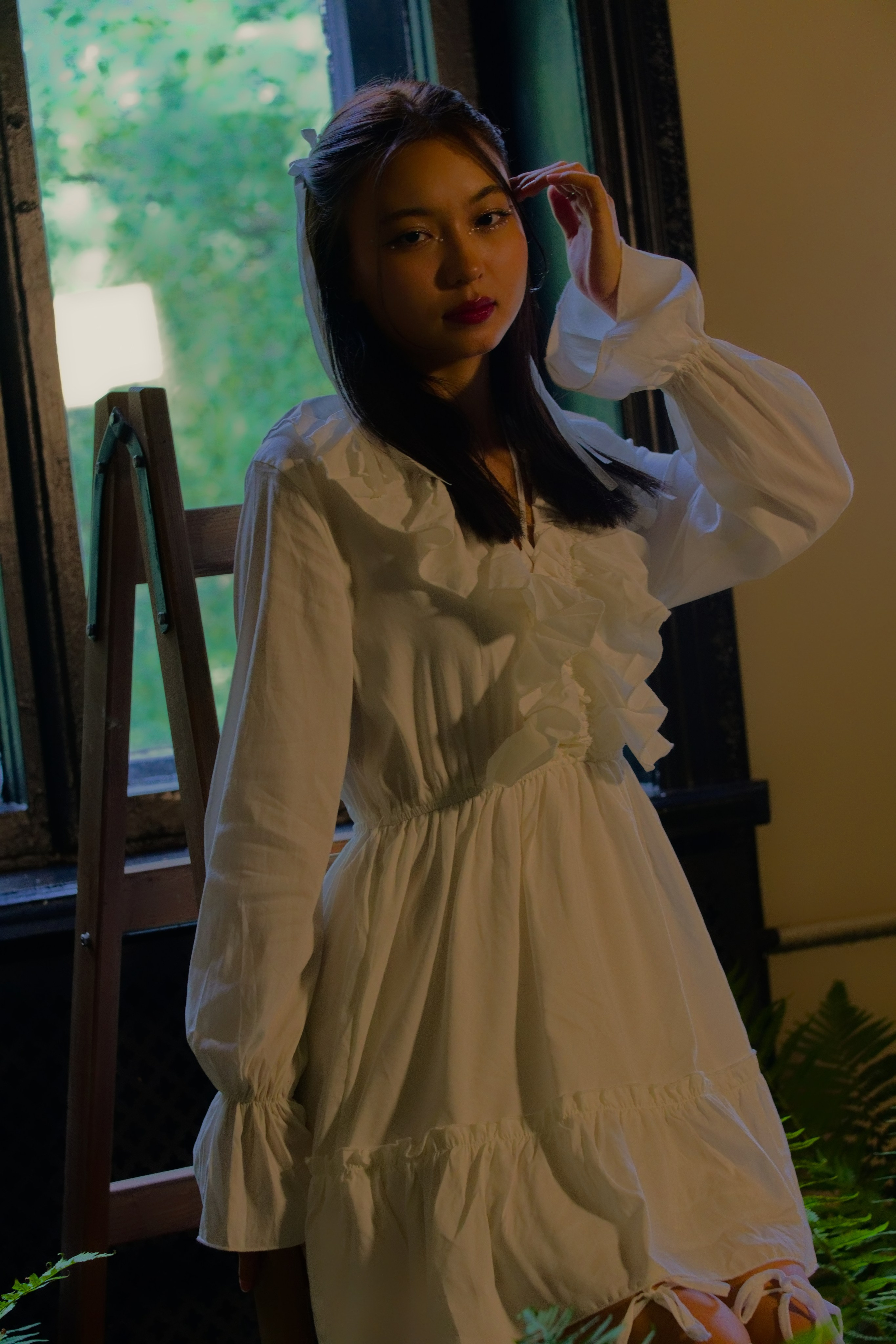 Аделина. Папоротник. Фотограф Денис Шемет