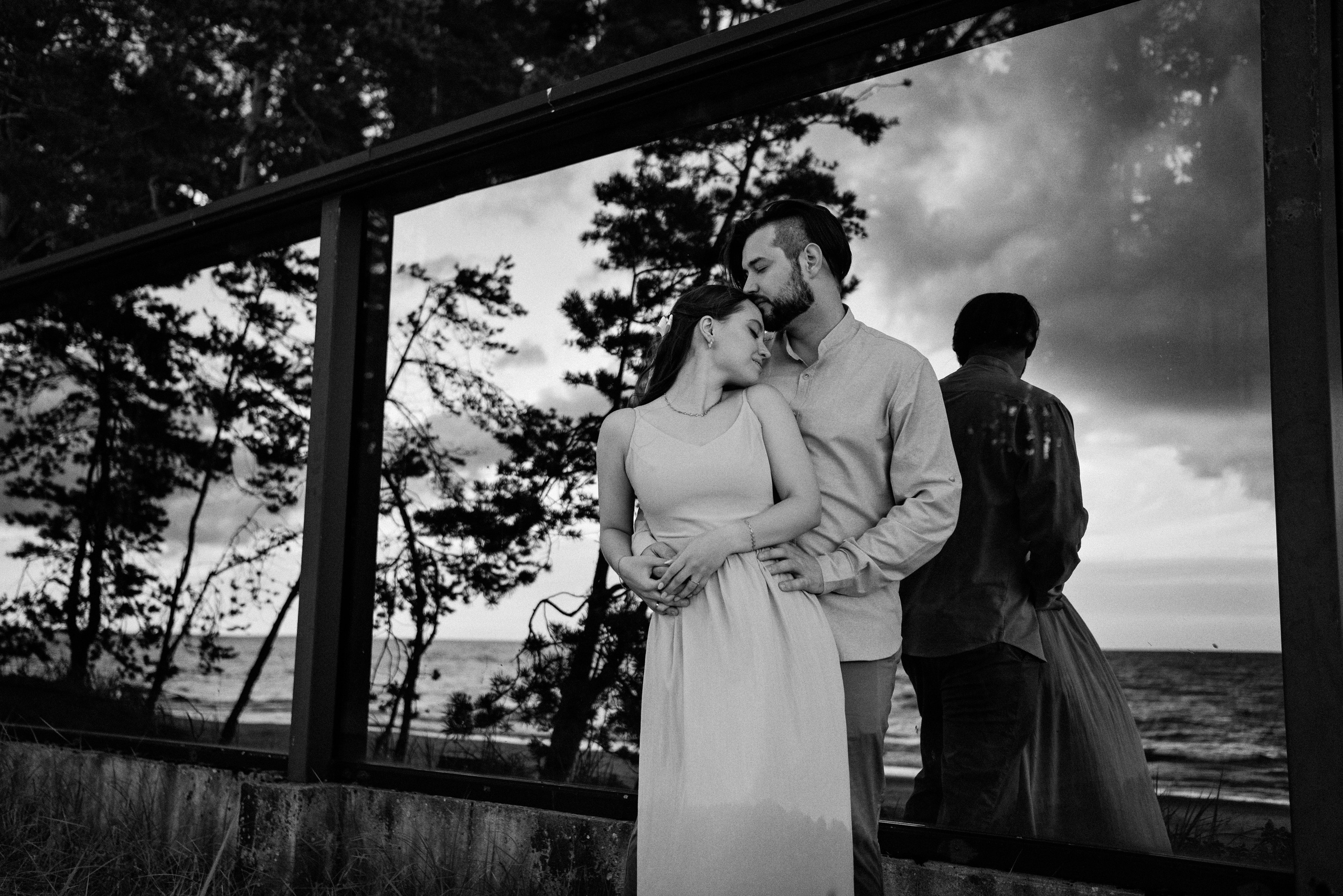 Настя и Вова Финский залив. Свадебный фотограф в Санкт-Петербурге София Шубик