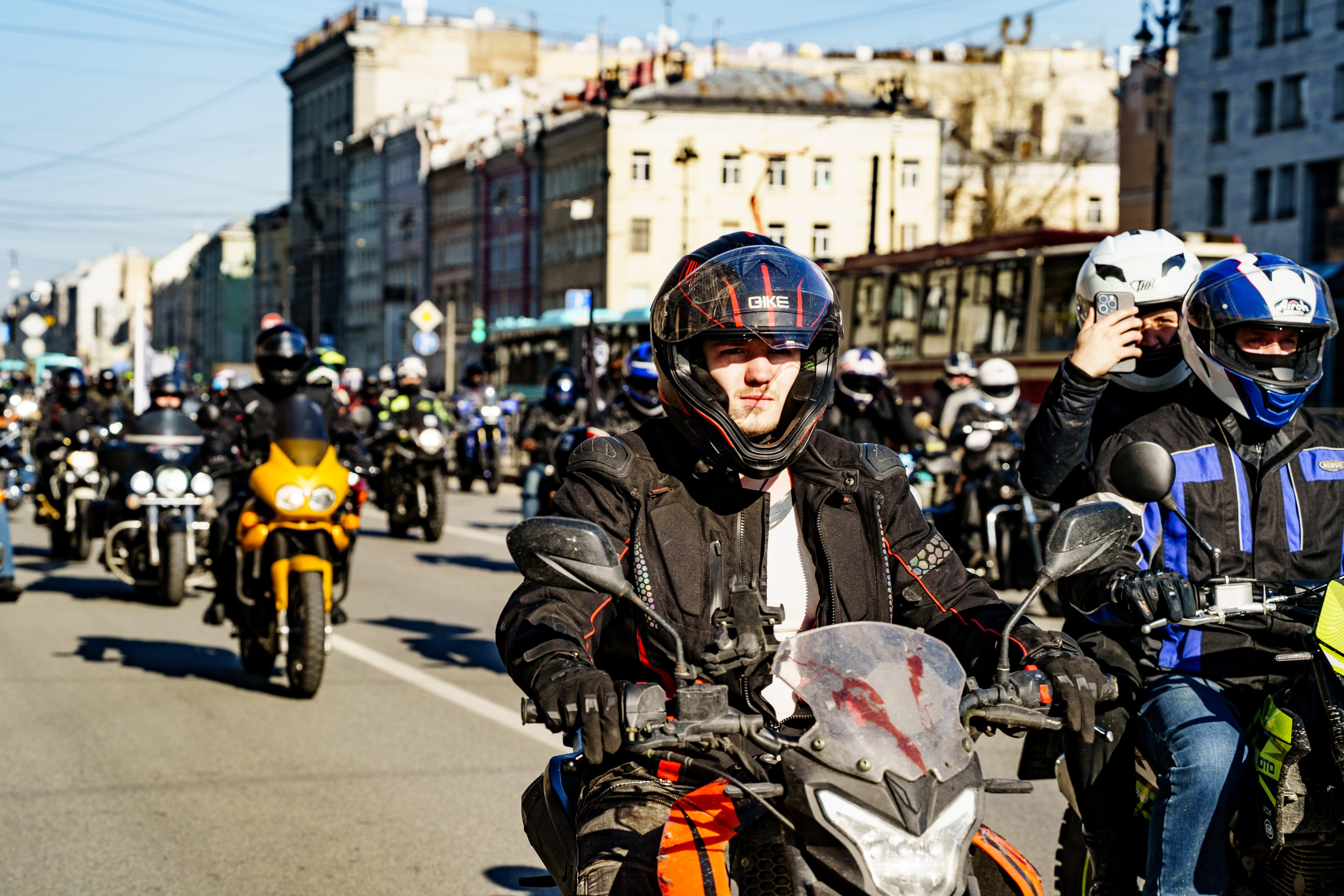 Прохват мотоклуба Norman Riders ч.1. Концертный и репортажный фотограф в Санкт-Петербурге Слава Пахомов