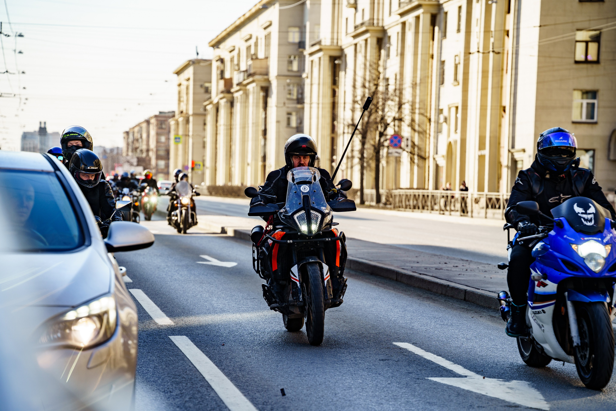 Прохват мотоклуба Norman Riders ч.1. Концертный и репортажный фотограф в Санкт-Петербурге Слава Пахомов