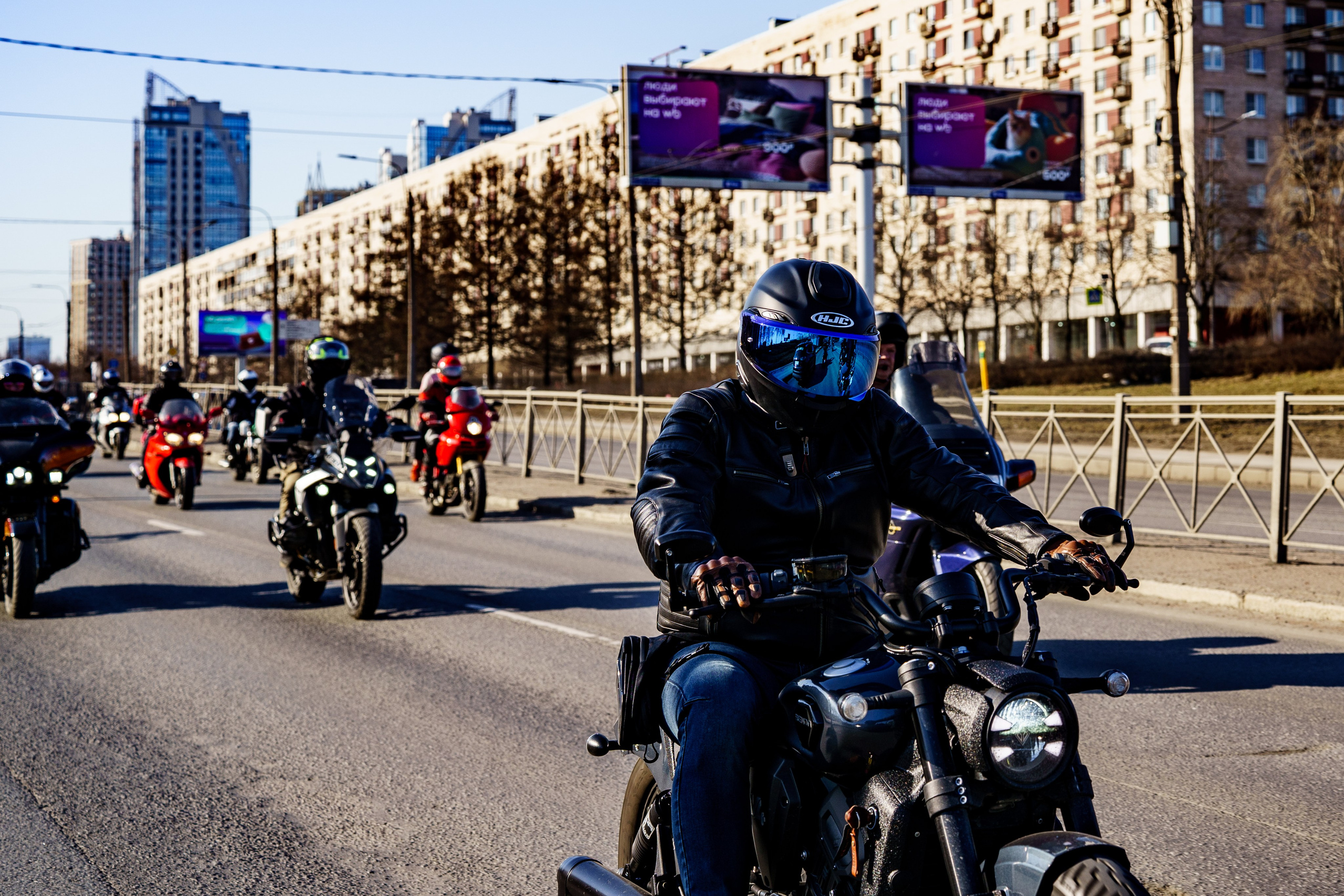 Прохват мотоклуба Norman Riders ч.1. Концертный и репортажный фотограф в Санкт-Петербурге Слава Пахомов