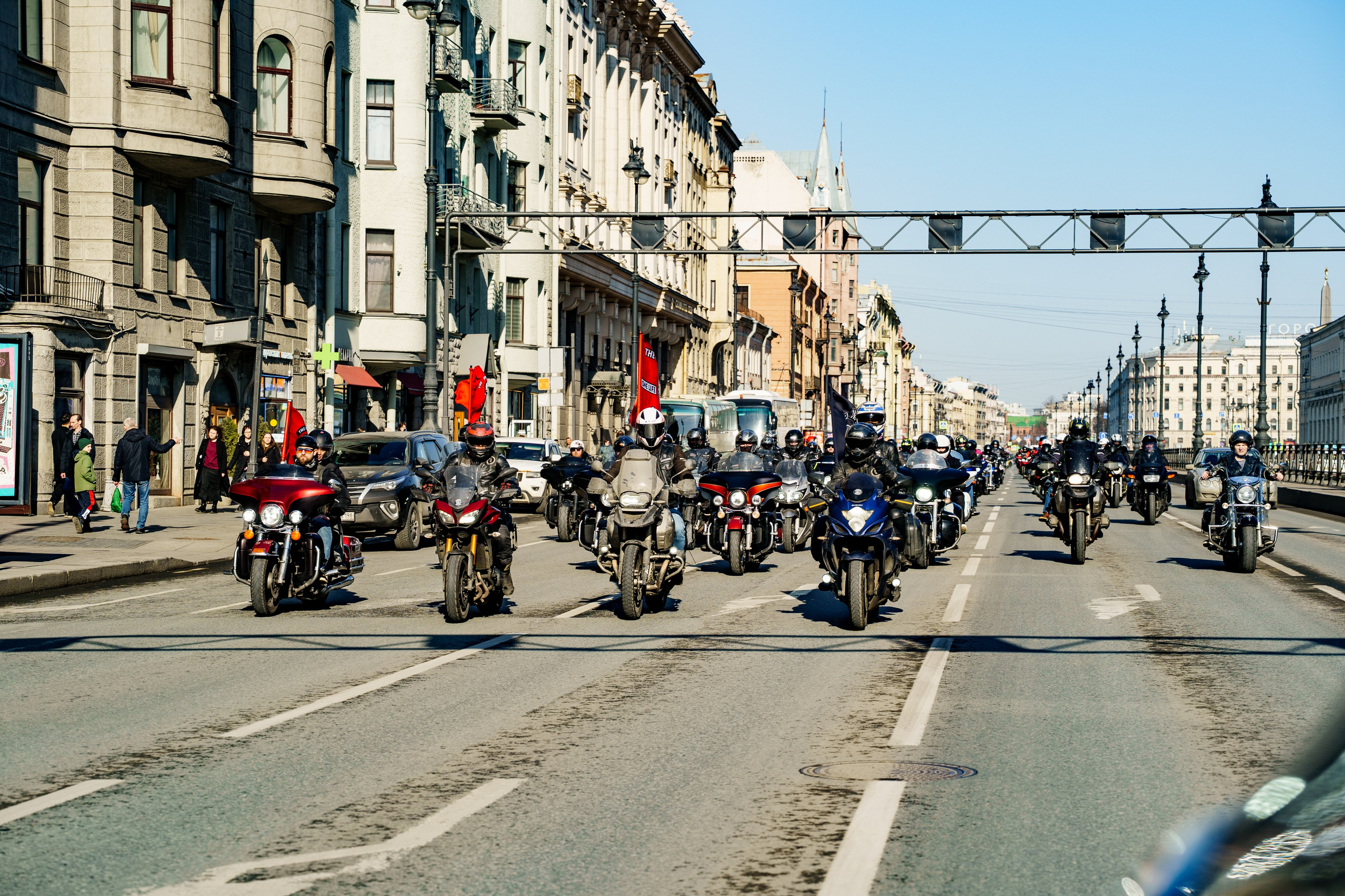 Прохват мотоклуба Norman Riders ч.1. Концертный и репортажный фотограф в Санкт-Петербурге Слава Пахомов