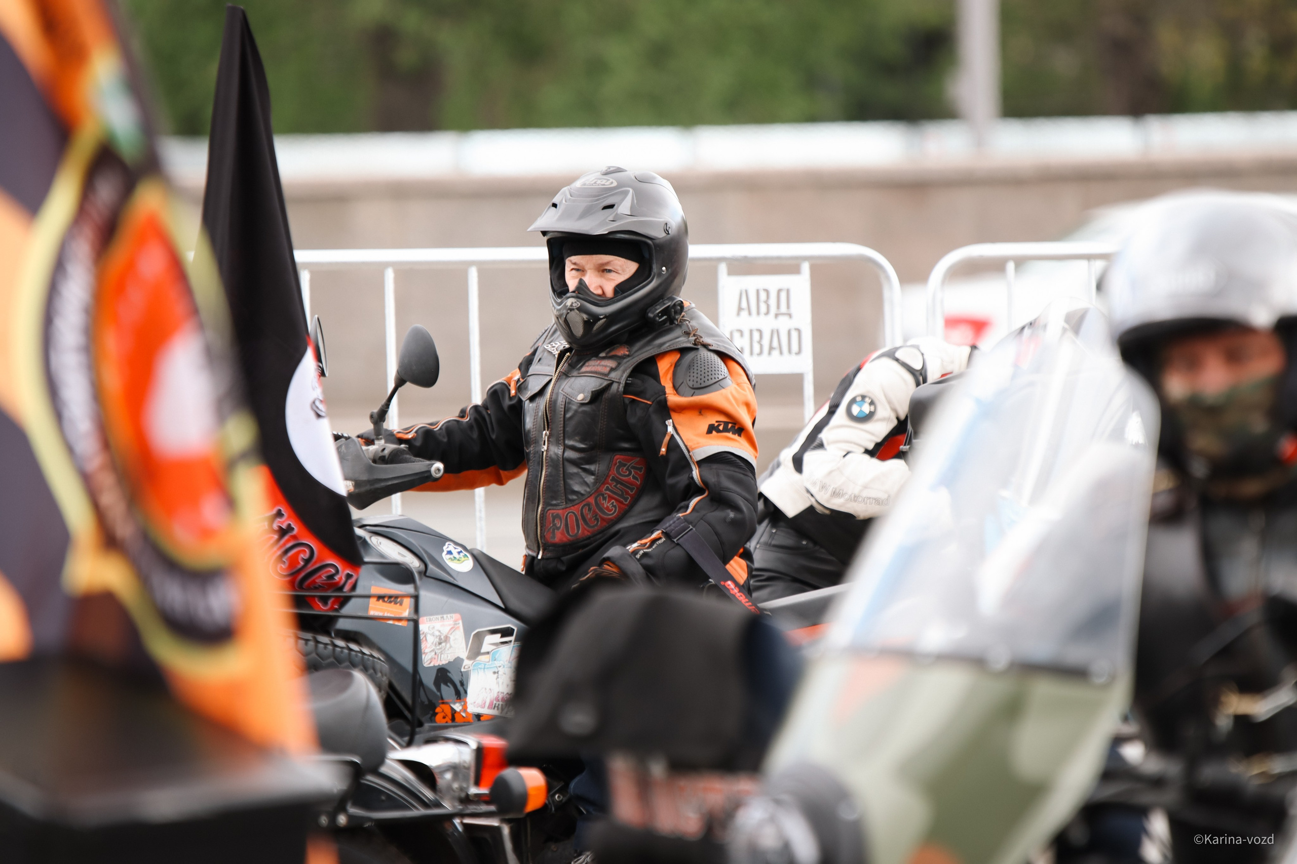 Открытие мотосезона 2025 «Ночные Волки"/ Москва. Репортажный фотограф в Москве и Зеленограде Karina-vozd