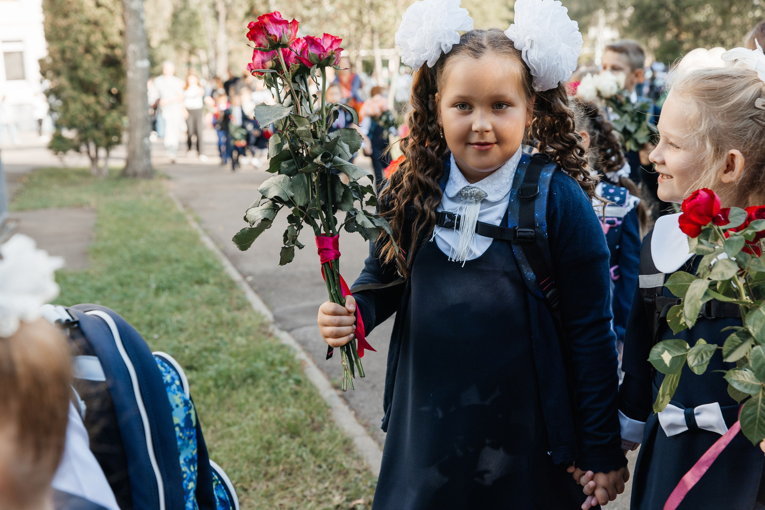 1 сентября 1 класс. Фотограф Москва Шептаев Артём