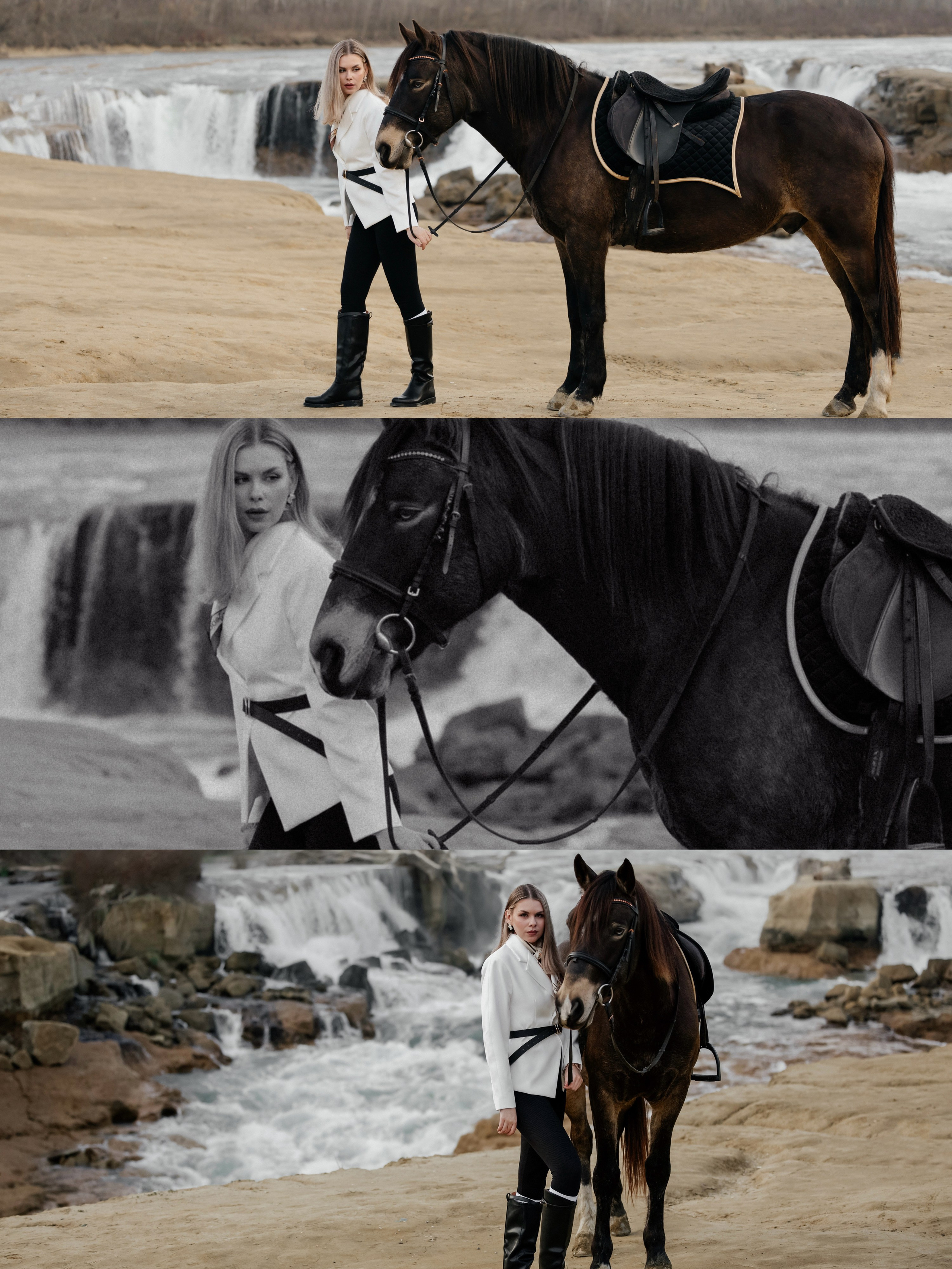 Водопады г. Белореченск. Семейный и конный фотограф в Краснодарском крае и Адыгее