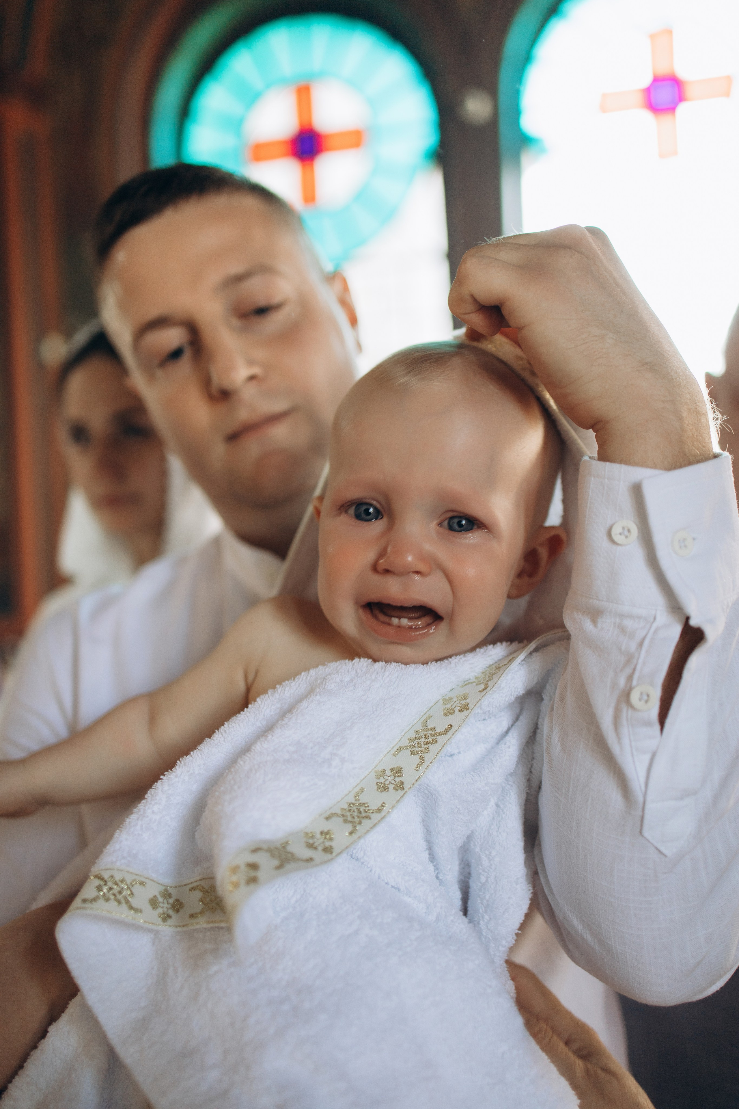 Двойное крещение Анны и Саши. Самый теплый фотограф в Краснодаре Рябоконь Ксения