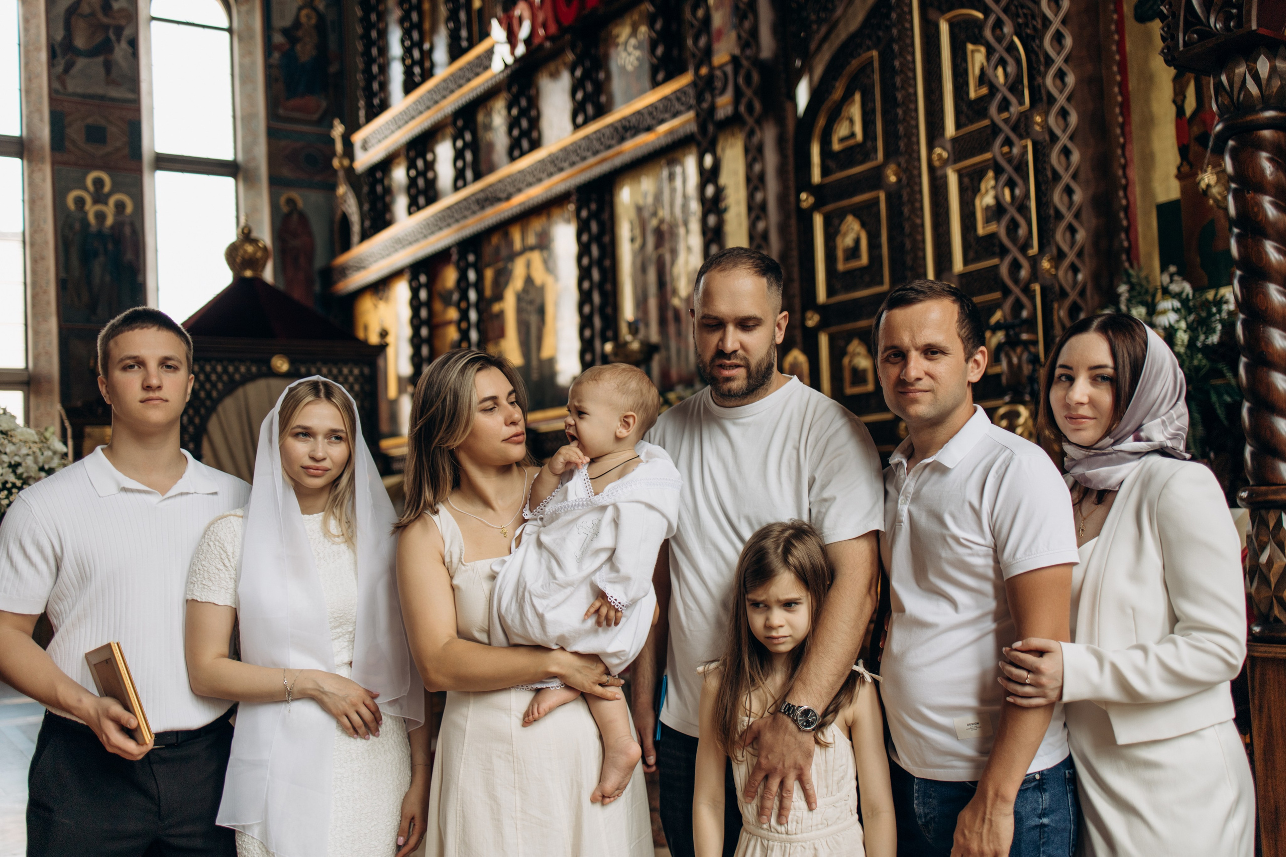 Крещение Радмира. Самый теплый фотограф в Краснодаре Рябоконь Ксения