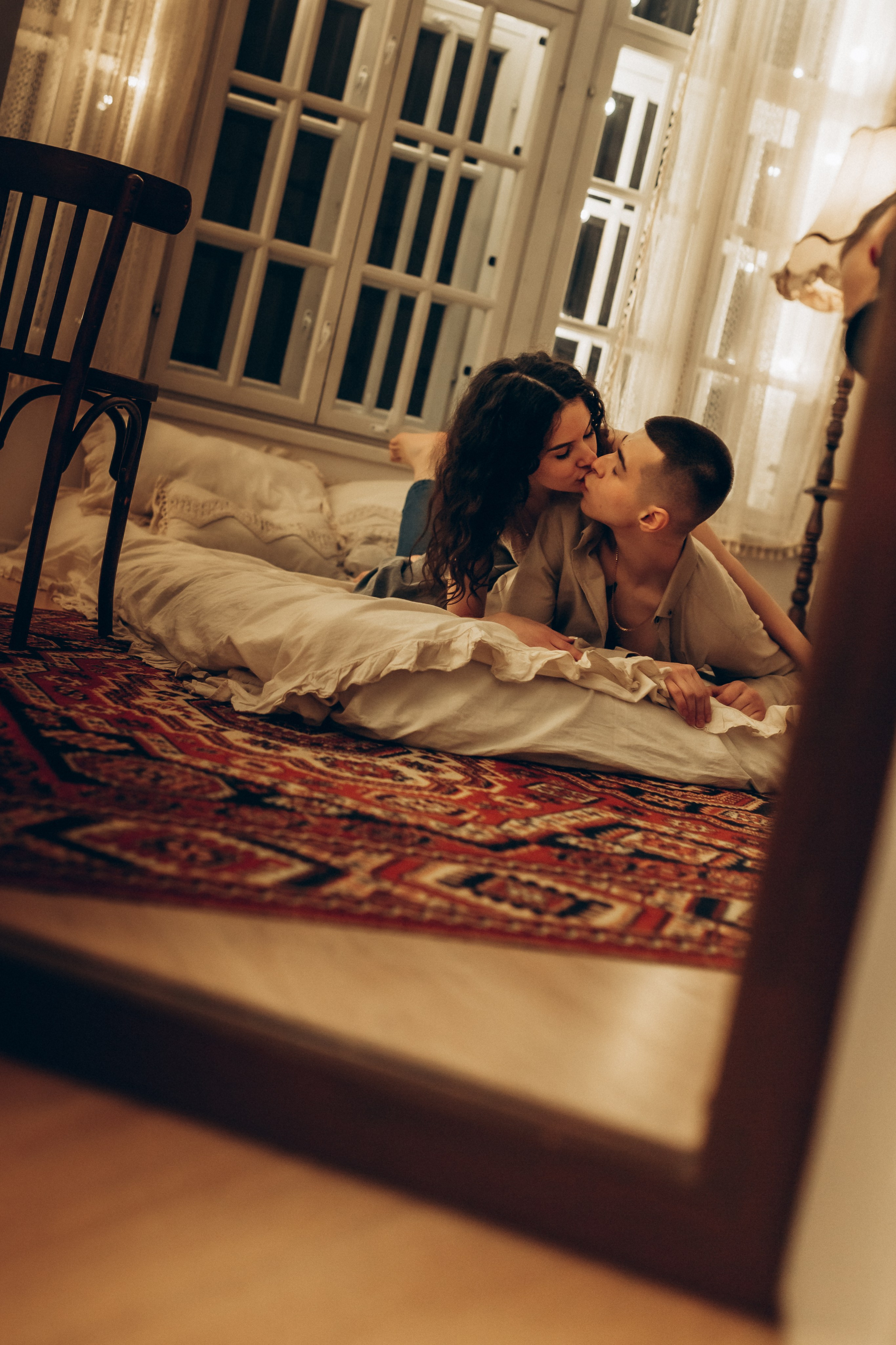 LoveStory Никита и Лиза в студии. Фотограф Санкт-Петербург Князева Елизавета