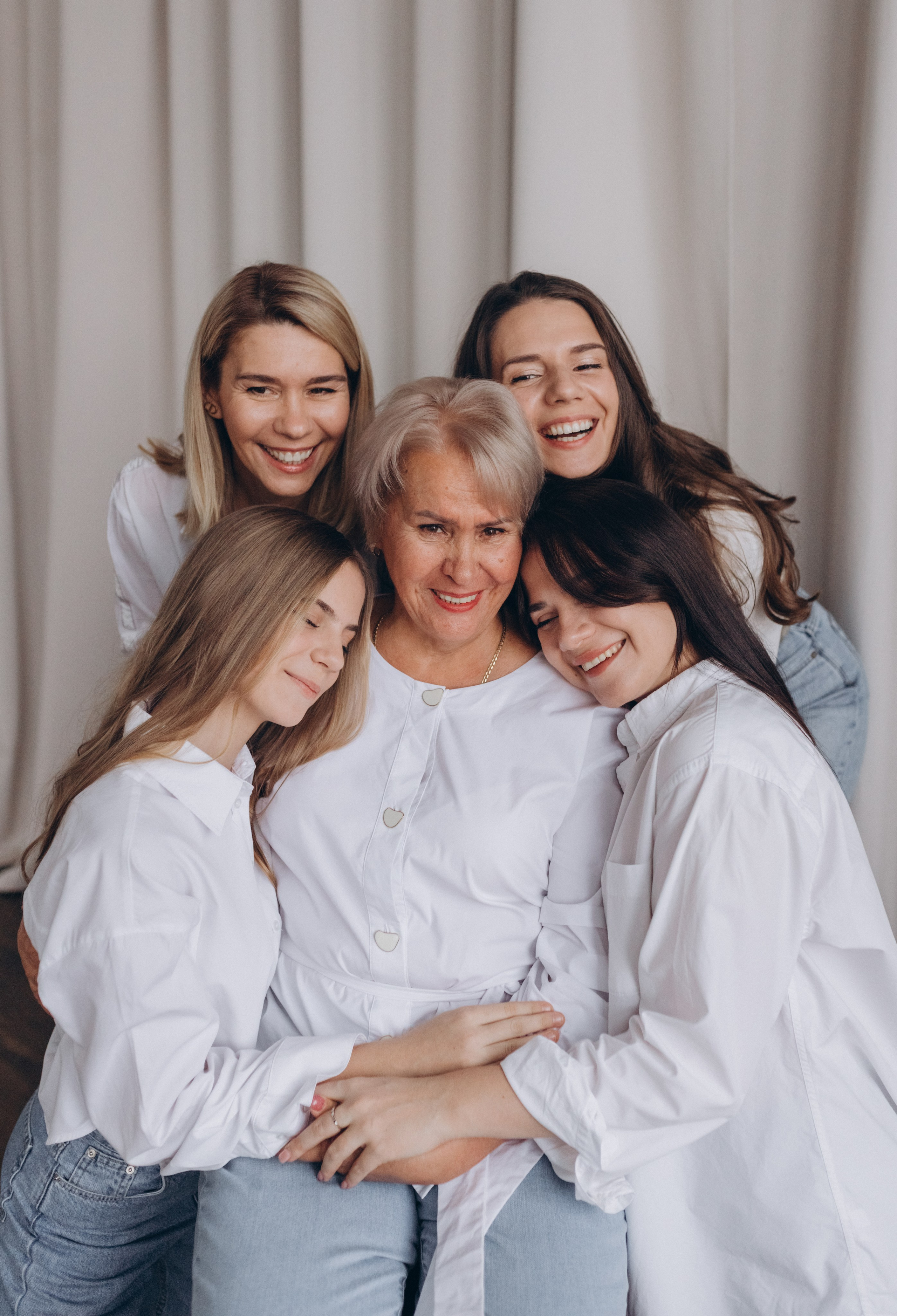 Три поколения. Семейный и индивидуальный фотограф в Москве Литинская Екатерина