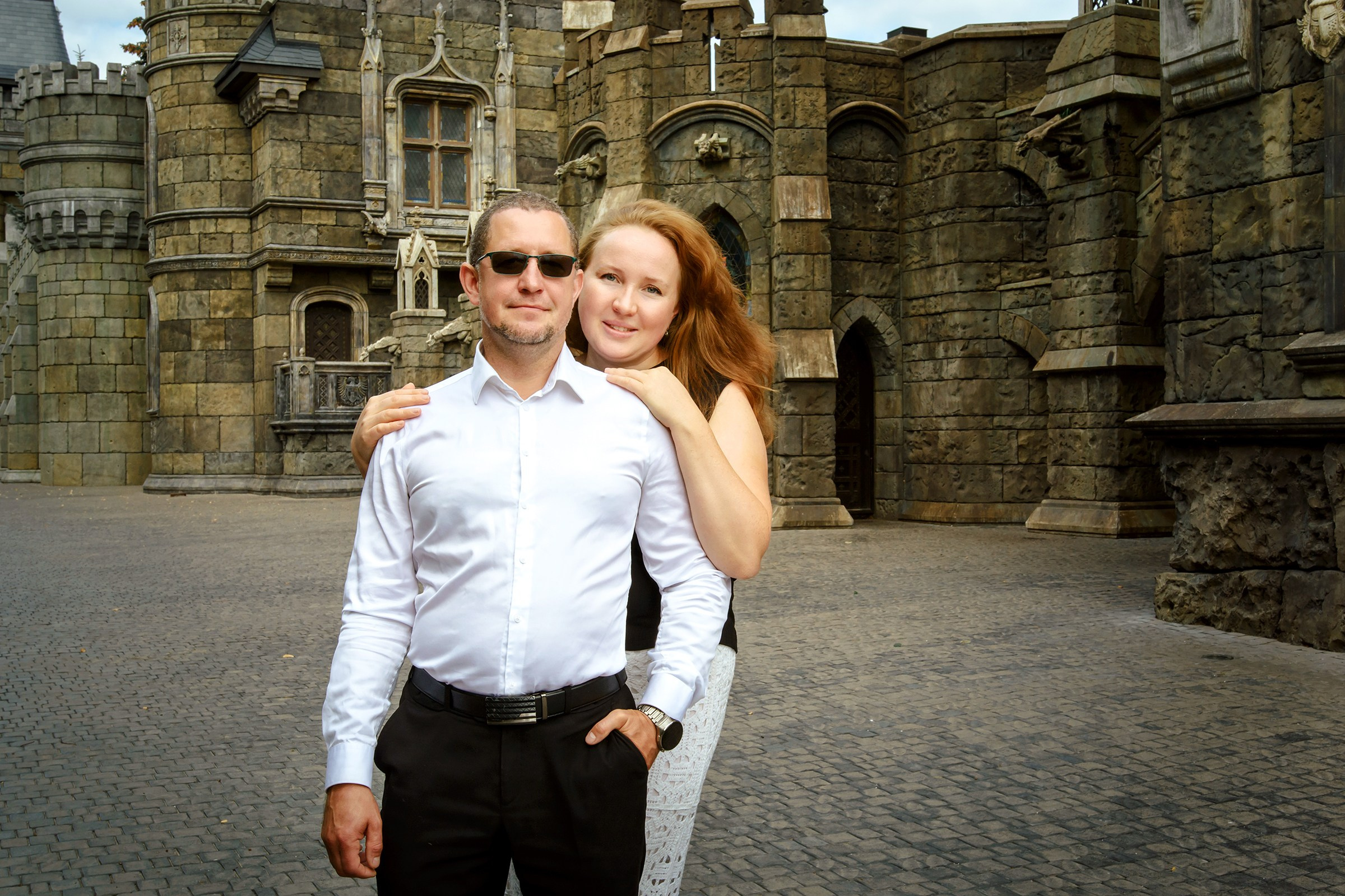 Семейная фотосессия у Замка Гарибальди. Фотограф Оксана Сафонова г. Тольятти