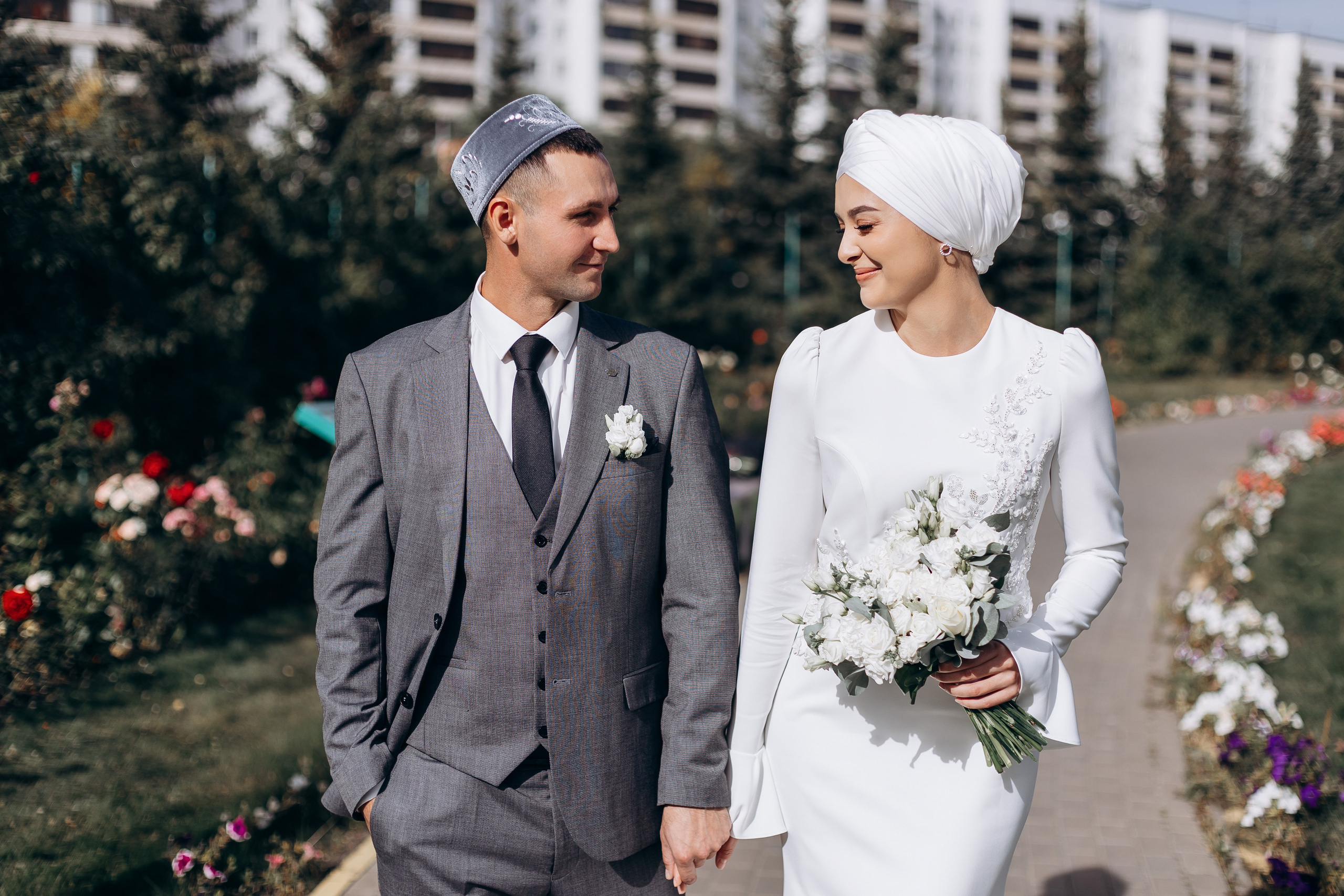 Марсель и Чулпан. Мечеть Ярдэм. Свадебный фотограф Казань|Москва Ranas4you