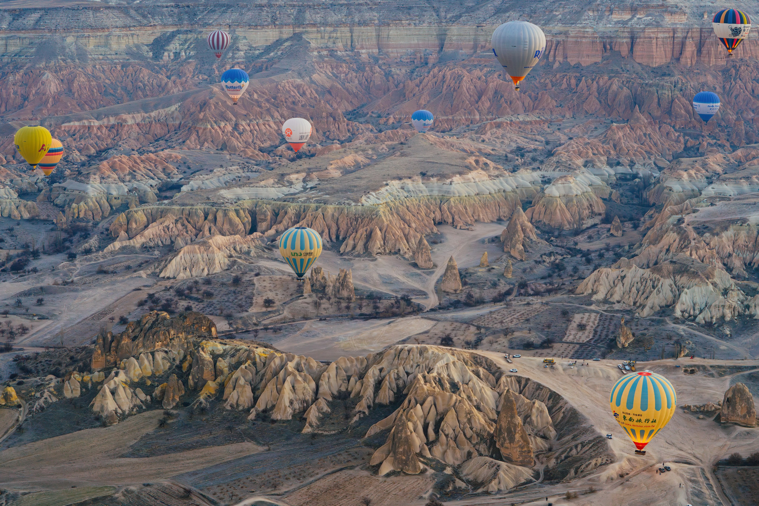 Полет на воздушном шаре. Гёреме (Каппадокия)