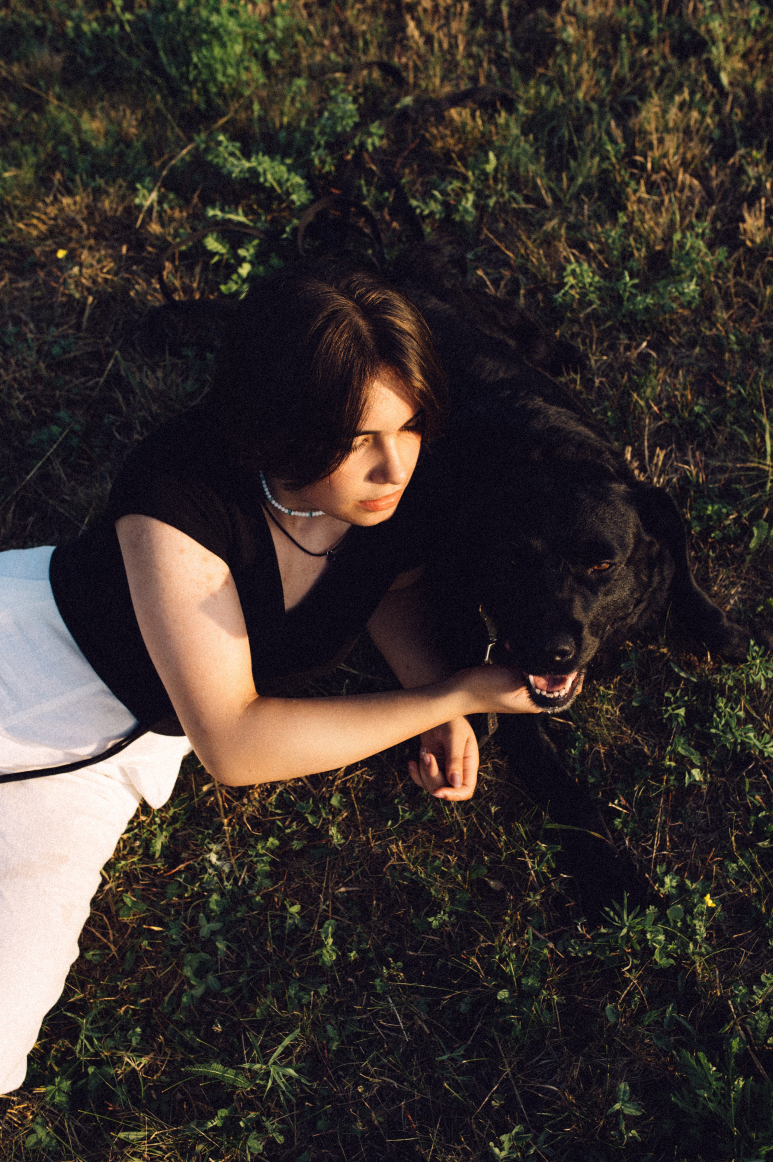 Злата и её верный друг Сэм🐶. Лайфстайл фотограф в Москве Серебрянская Фаина