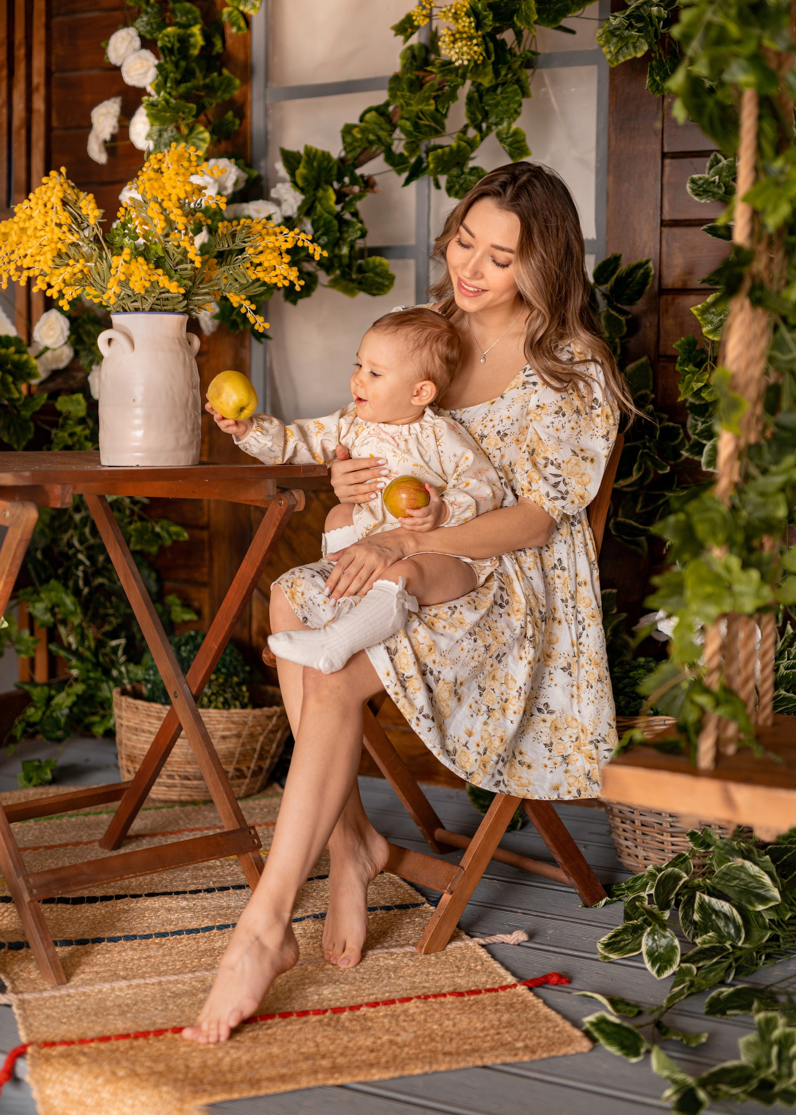 Алена и София. Семейный фотограф В Москве Александра Дейкун