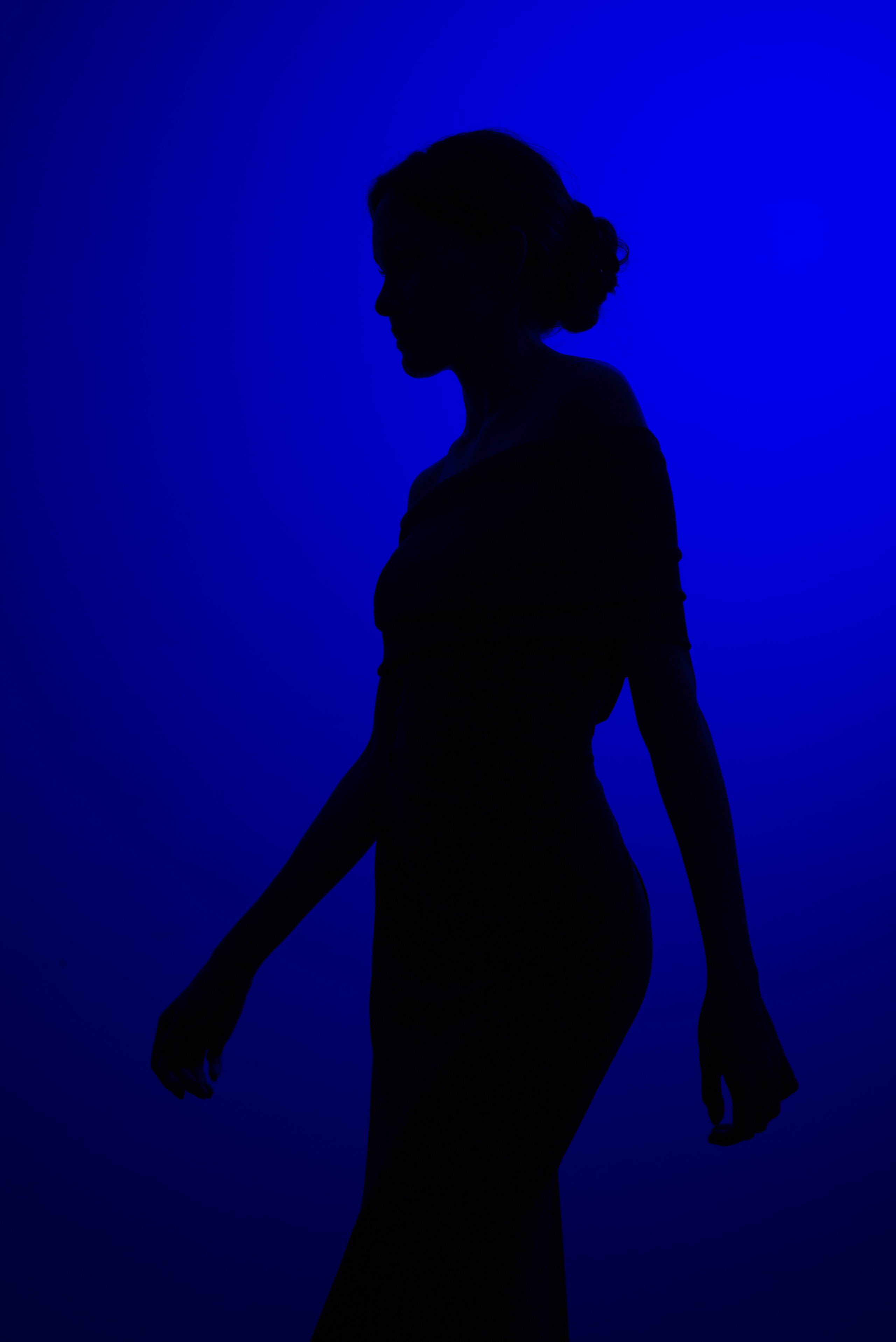 Силуэт на синем. Мир глазами Саши Д