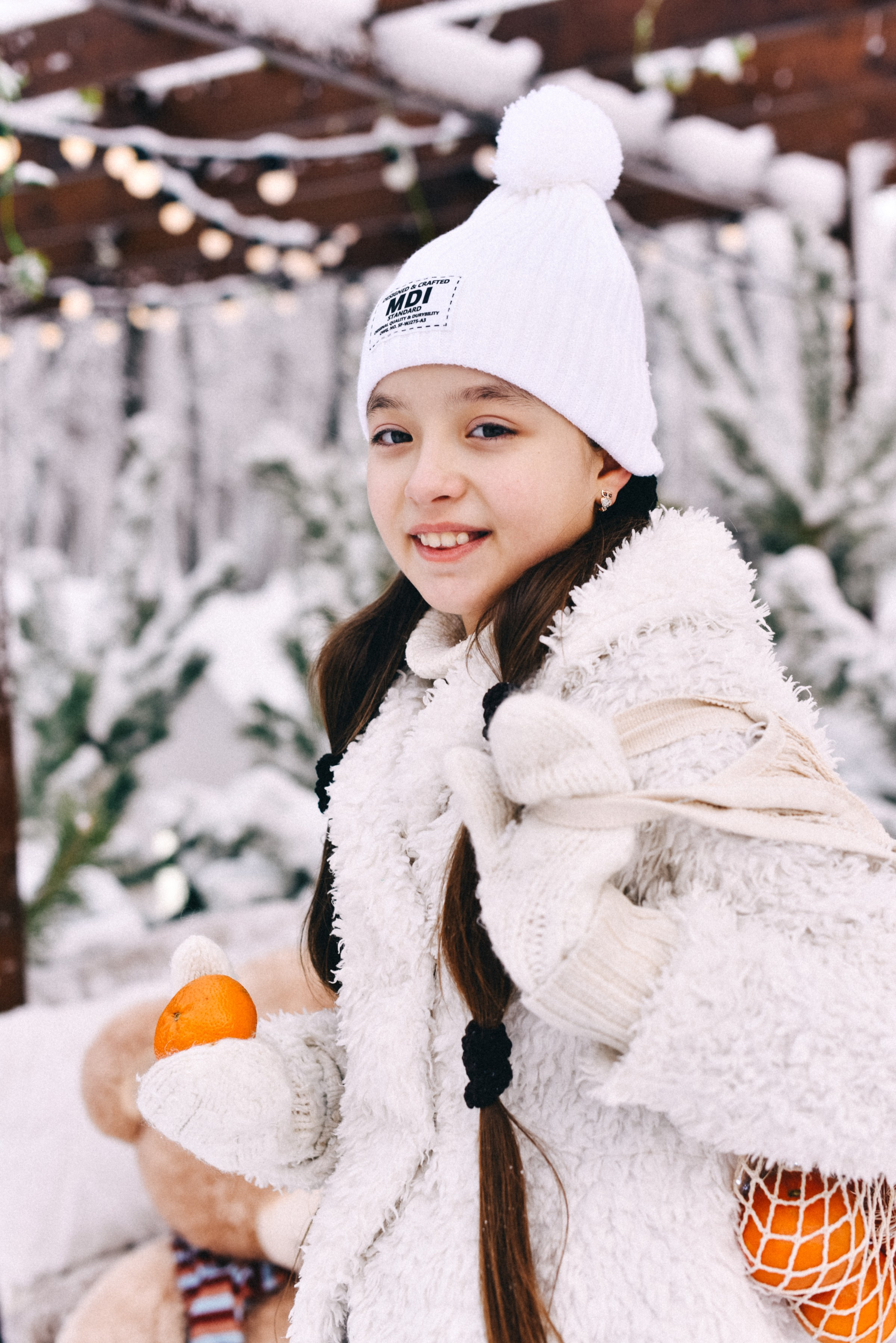 Девочки зима