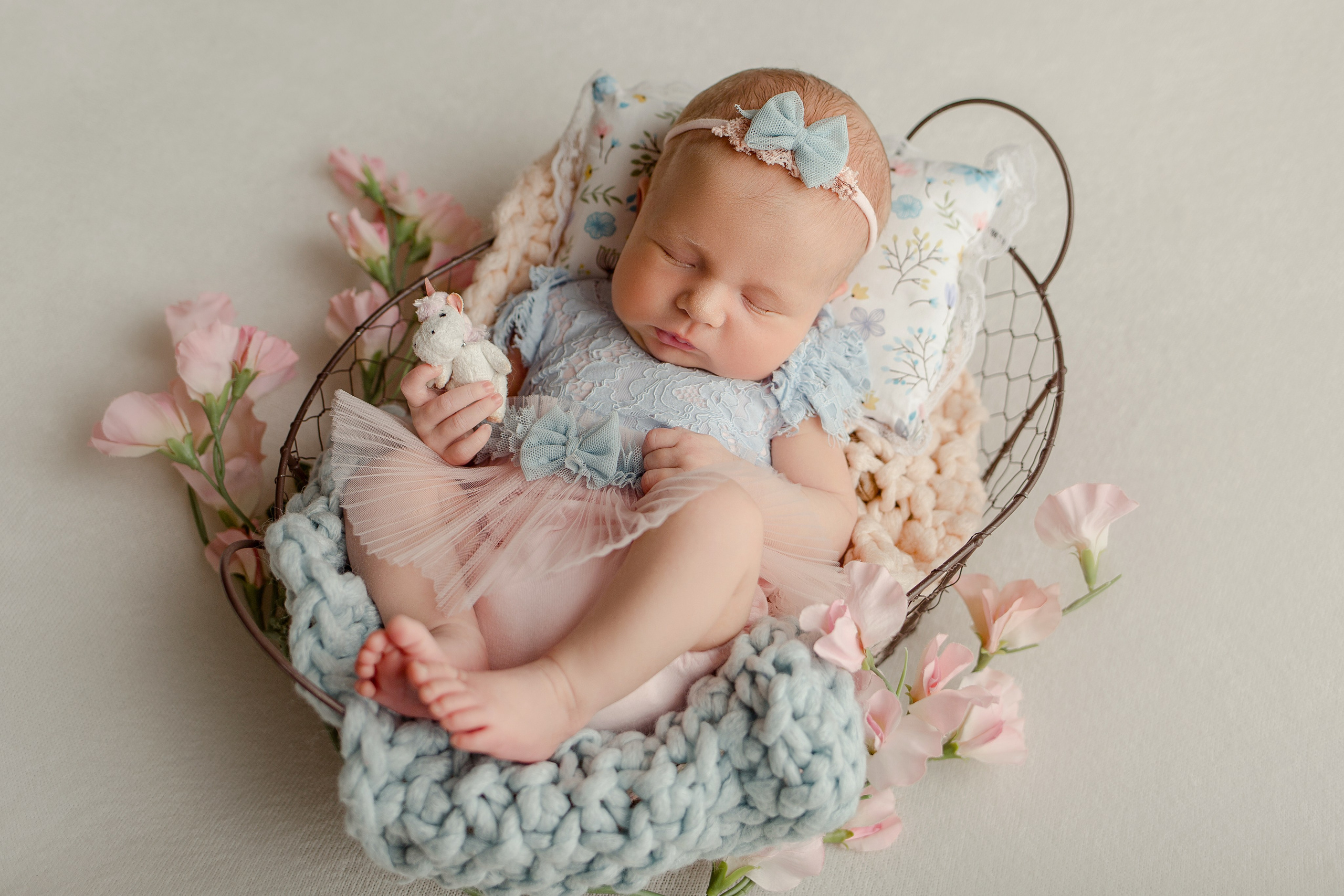 Ньюборн девочки. Фотограф новорожденных, семейный, детский фотограф в Москве и Московской области