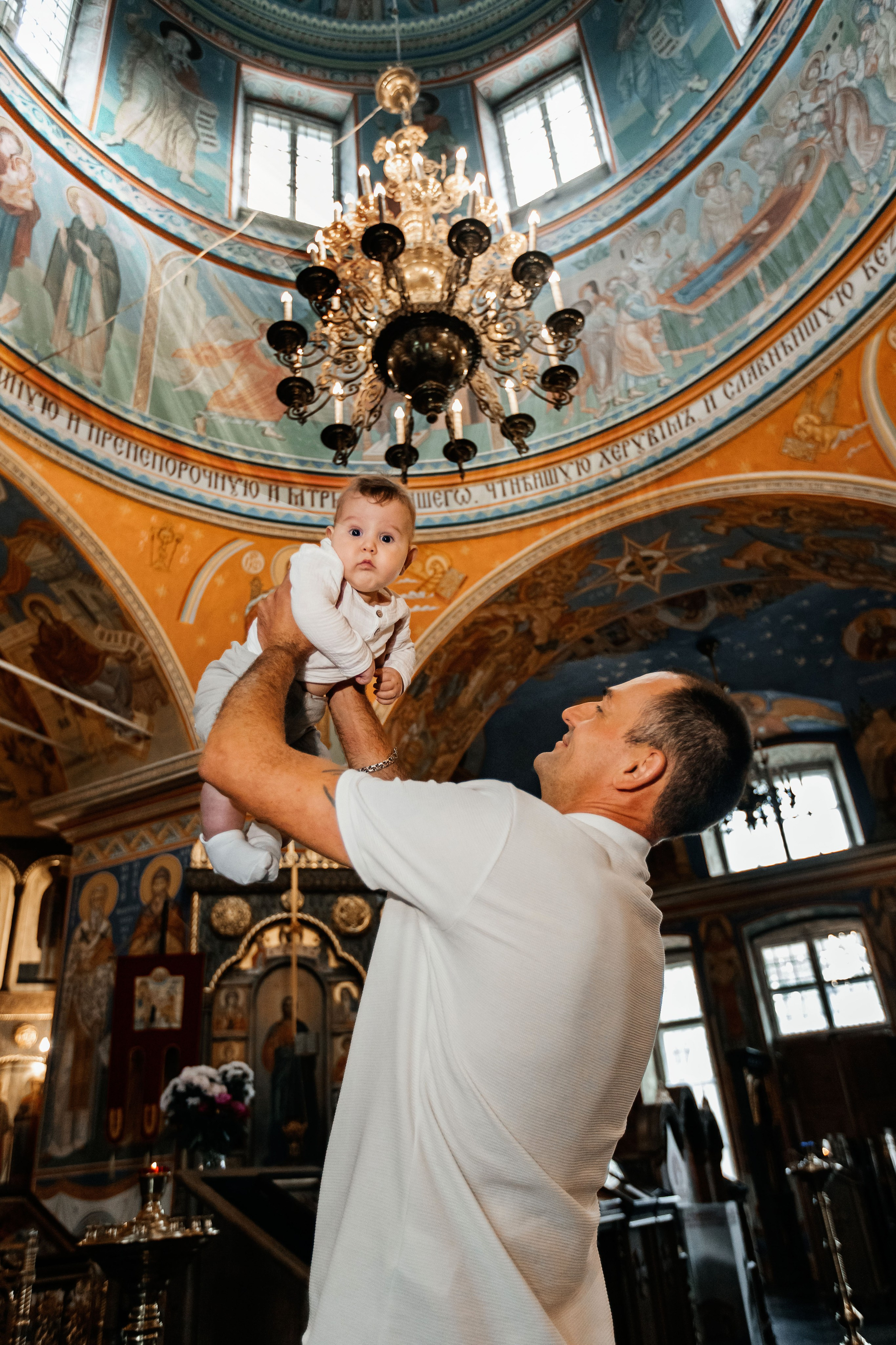 Крещение. Колесникова Татьяна. Фотограф новорожденных Щёлково, Москва, Королев