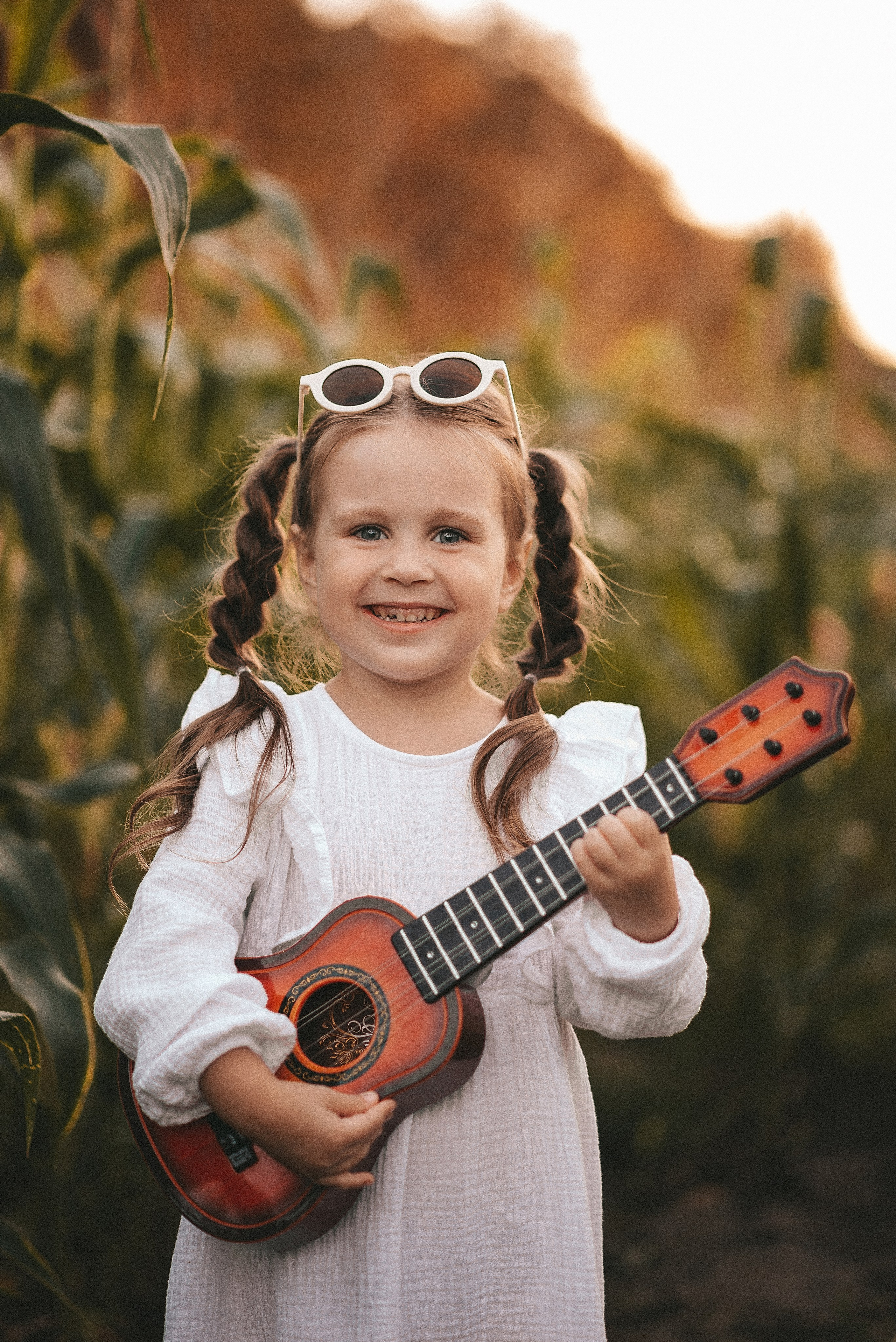 На солнце вдоль рядов кукурузы…. Ваш фотограф Ирина Гущанская
