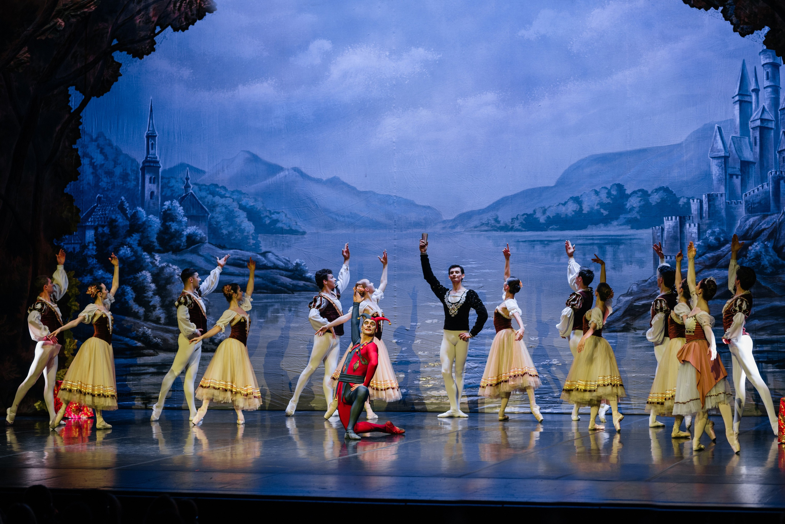 Ballet « Lac des Cygnes » à Genève. Photographe en Suisse et en Europe Anna Alekseenko