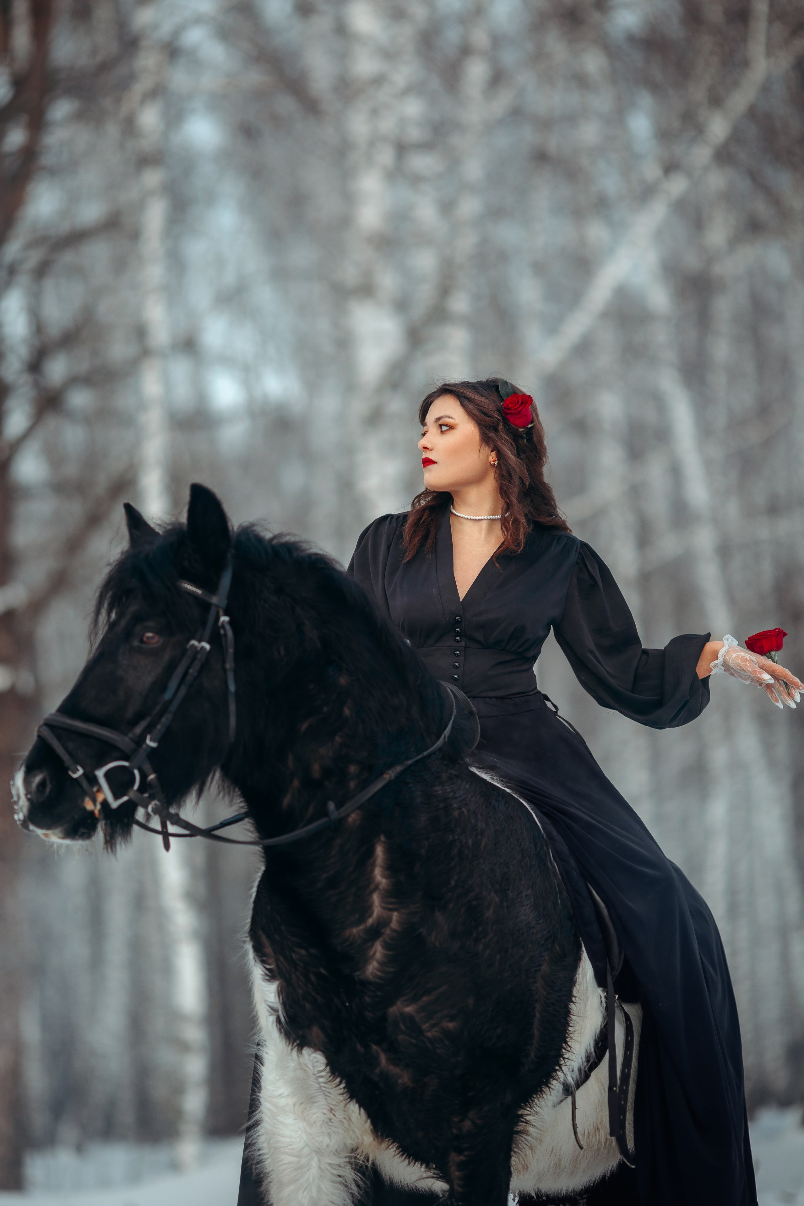 Катя и Шери. Анна Молчанова конный фотограф в Тюмени | фотосессии с лошадьми Тюмень