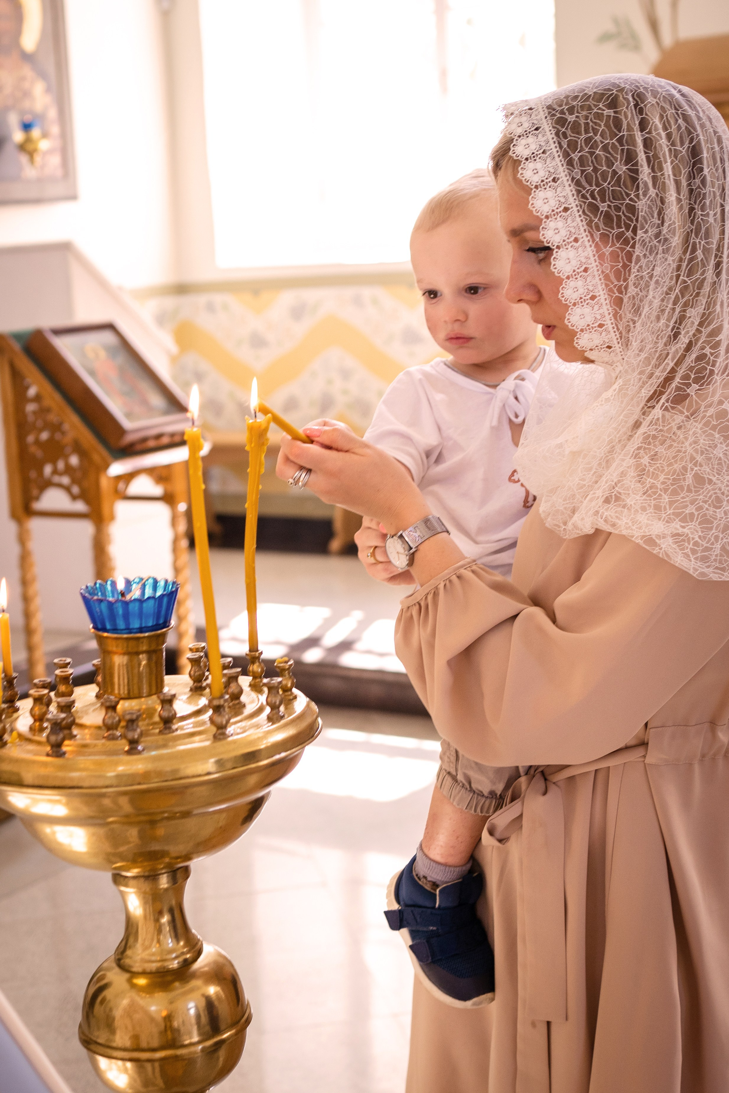 Крещение. Фотограф новорожденных в Смоленске Анастасия Дегтярева