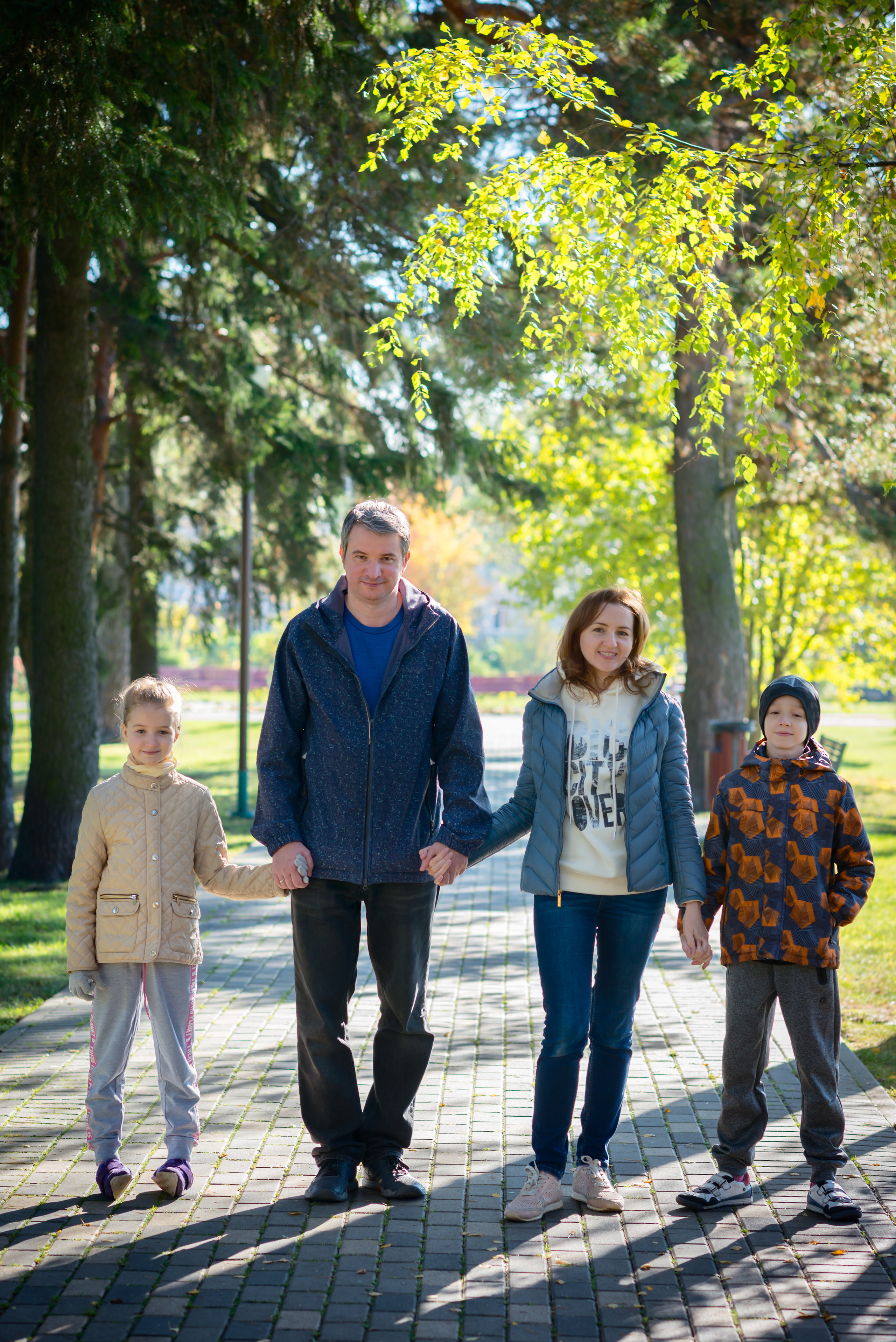 Семейная фотопрогулка. Семейный фотограф Зыкова Анастасия, работаю в Москве и области