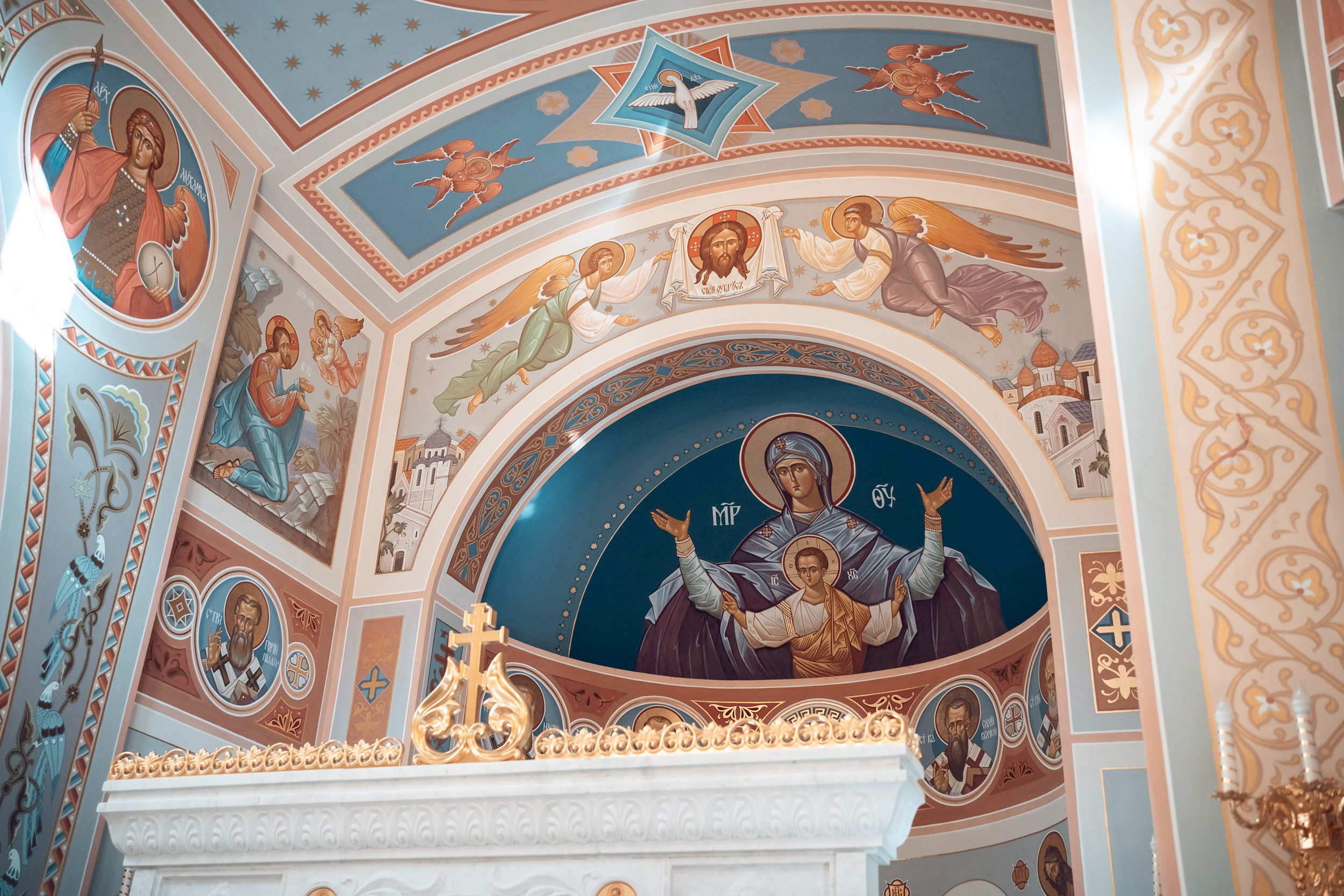 Крещение в Александро-Невском соборе Симферополь. Церковный фотограф Севастополь