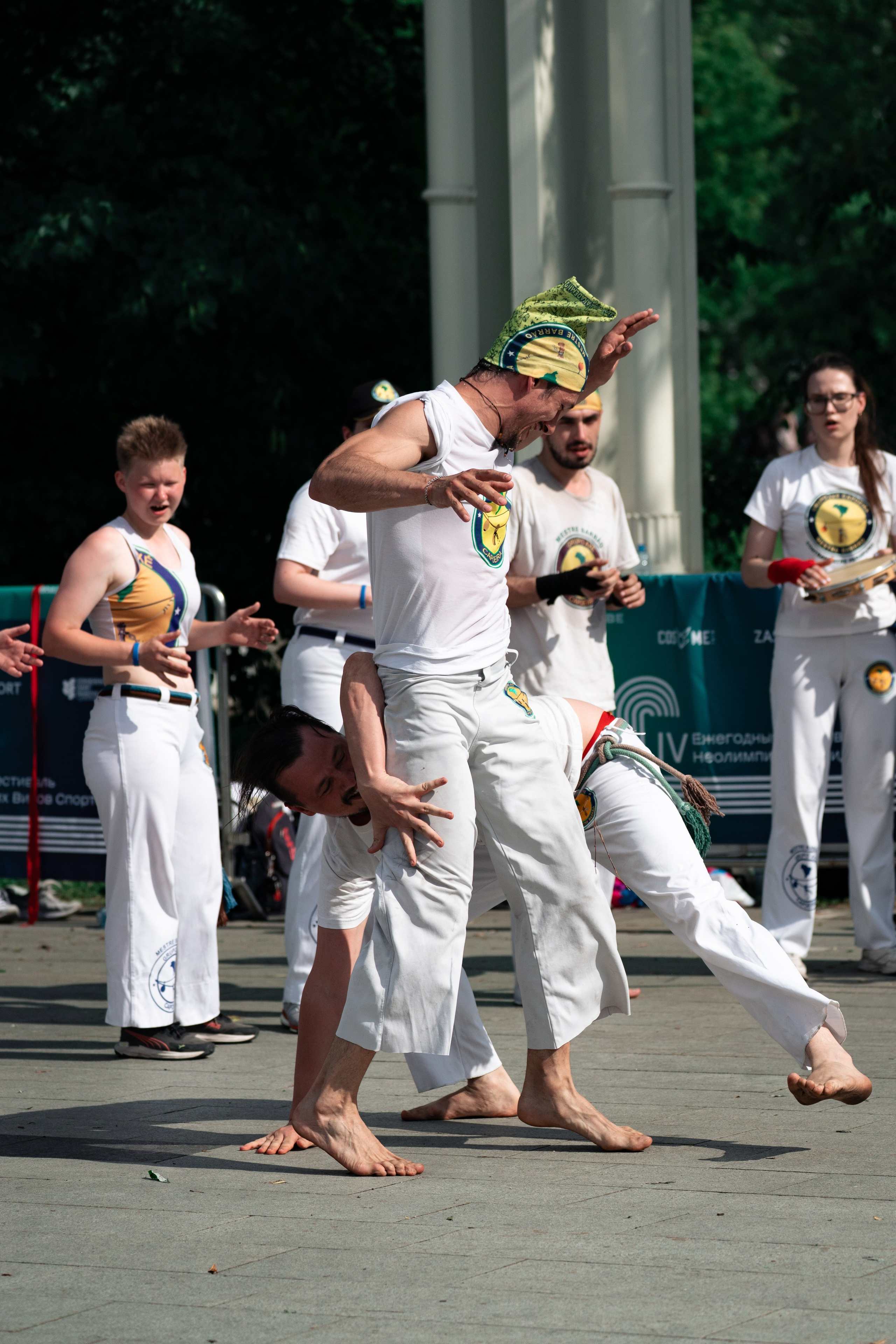 Открытый класс AXE Capoeira на фестивале неолимписких видов спорта на ВДНХ 2025 г:. Фотограф в Москве Ткаченко Владимир