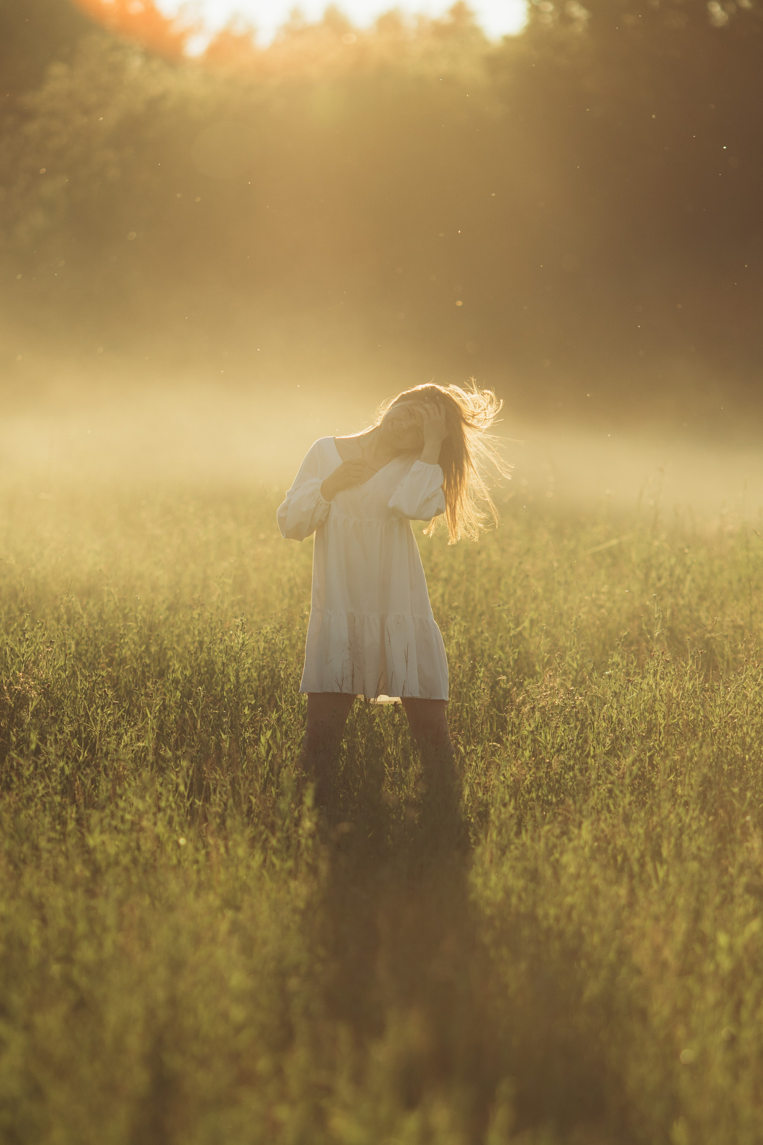 Портрет на закате. Наталия Клевинскас портретный фотограф в Костроме