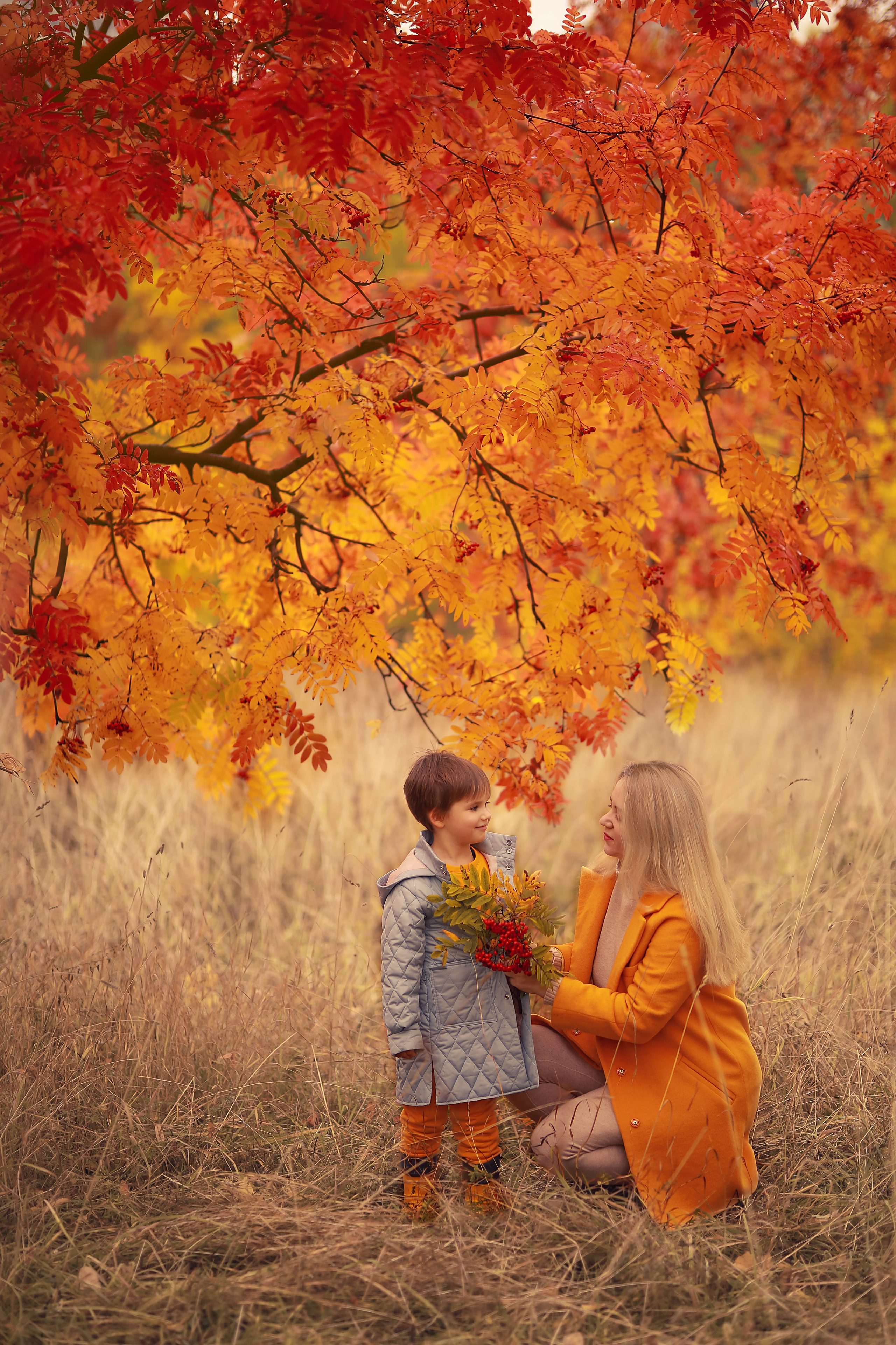 Краски осени. Фотограф Юлия Рязанова Москва семейный и детский