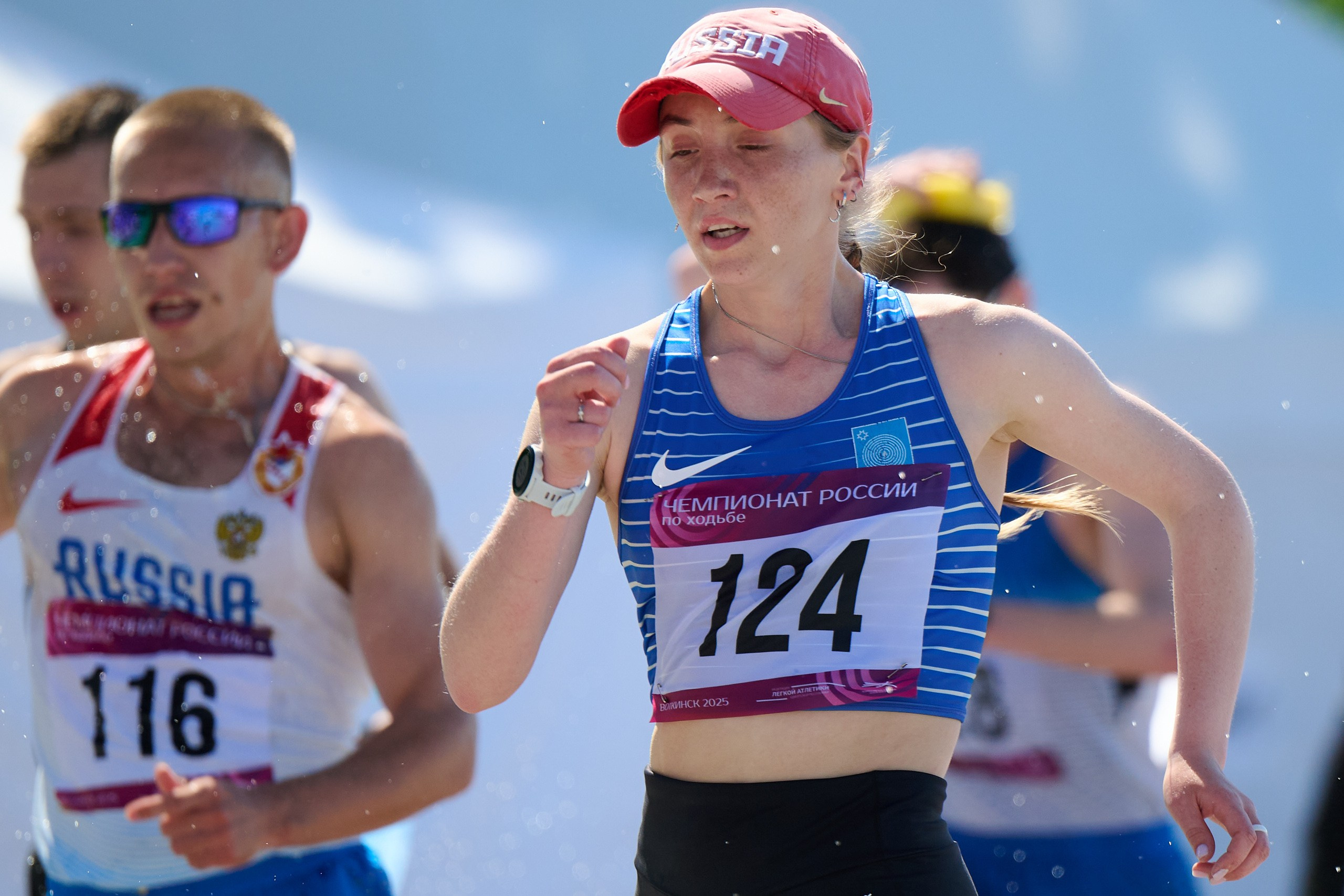 Чемпионат России по спортивной ходьбе 2025. Спортивный репортажный фотограф в Ижевске Сергей Мерзляков