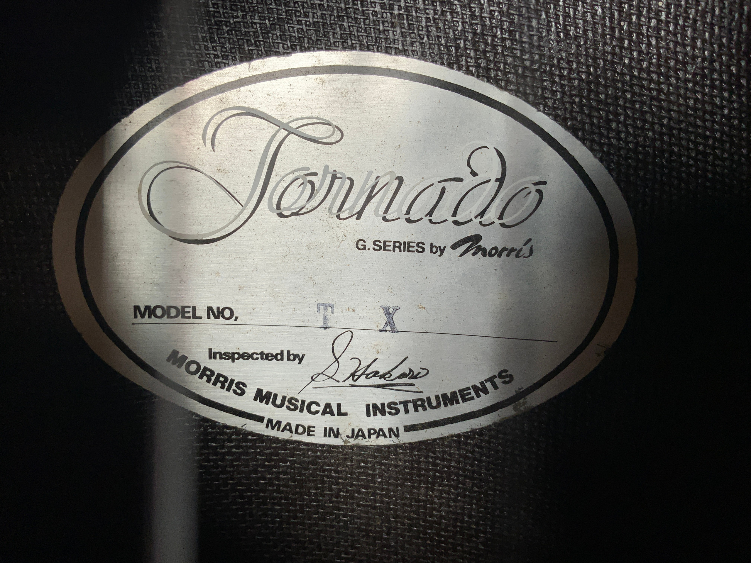 Tornado TX by Morris Japan 80's